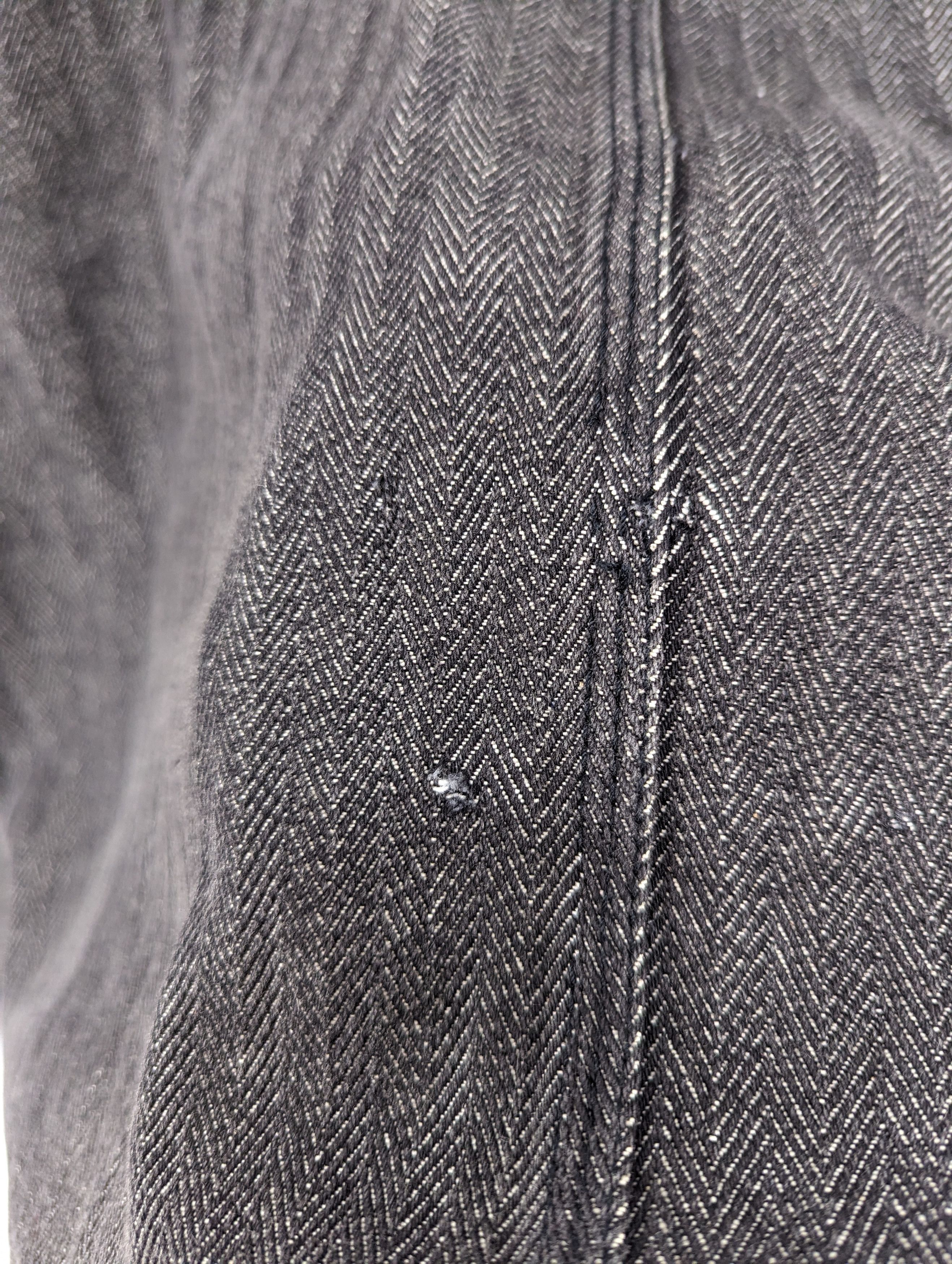 Ben Davis Vintage Ben Davis Distressed Herringbone Chore Jacket Size US L / EU 52-54 / 3 - 12 Thumbnail
