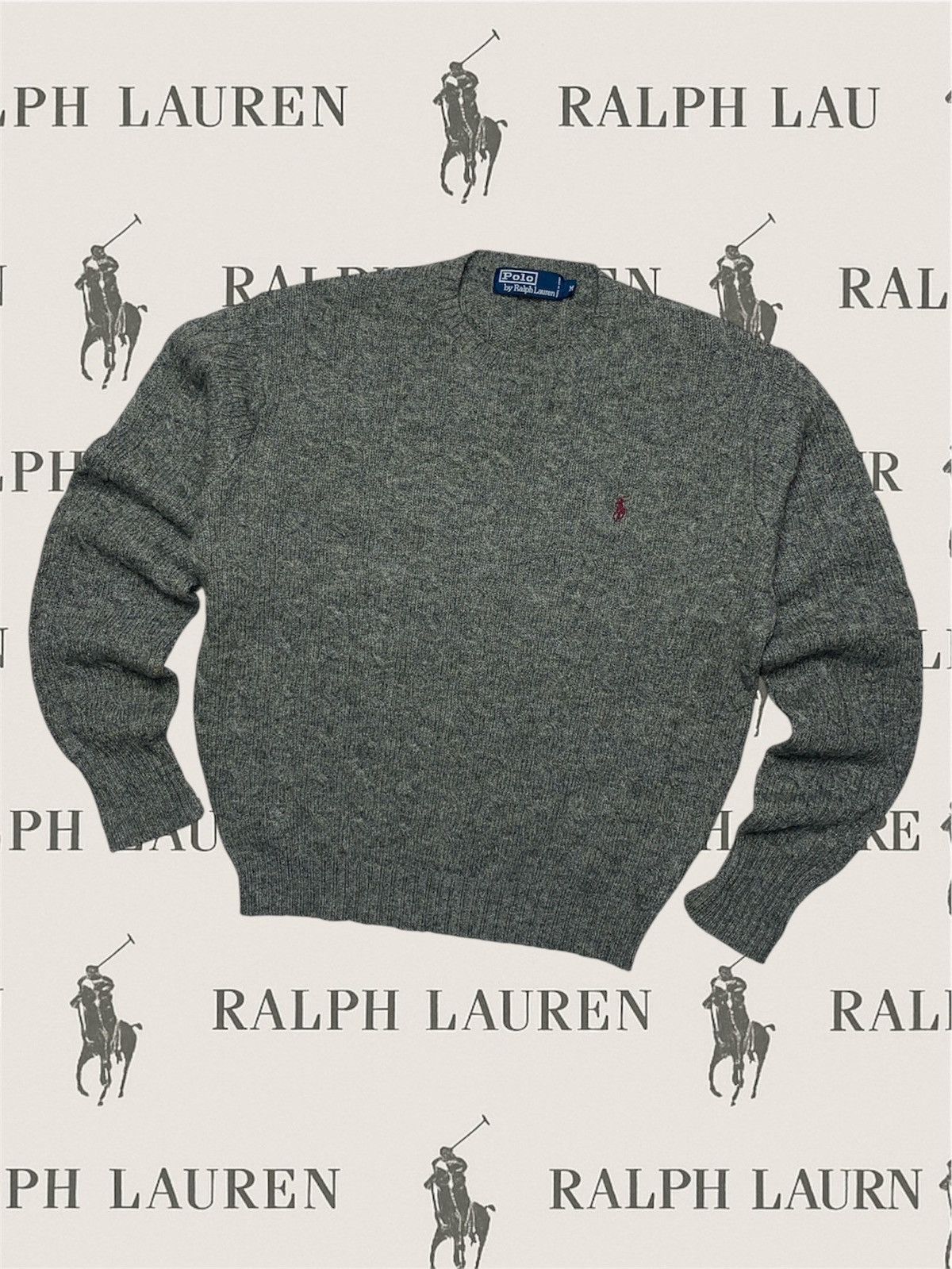 Polo Ralph Lauren Vintage Sweater Polo Ralph Lauren Wool knitwear M Size US M / EU 48-50 / 2 - 1 Thumbnail