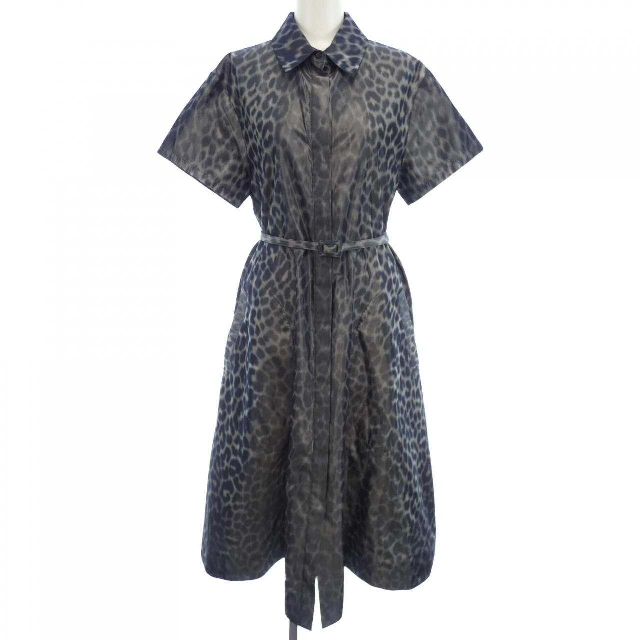 Dior Dior Christian Dior Asymmetrical Wool Dress Leather Dresses DUTY FREE  for USA | Grailed