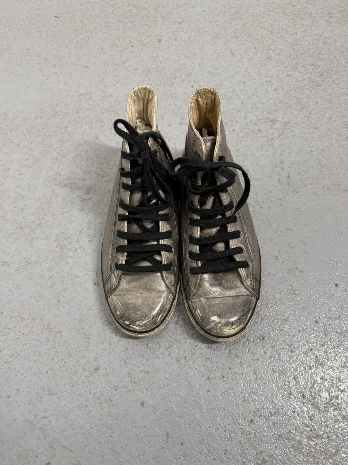 John Varvatos John Varvatos x Converse High Sneakers Size US 7.5 / EU 40-41 - 4 Thumbnail