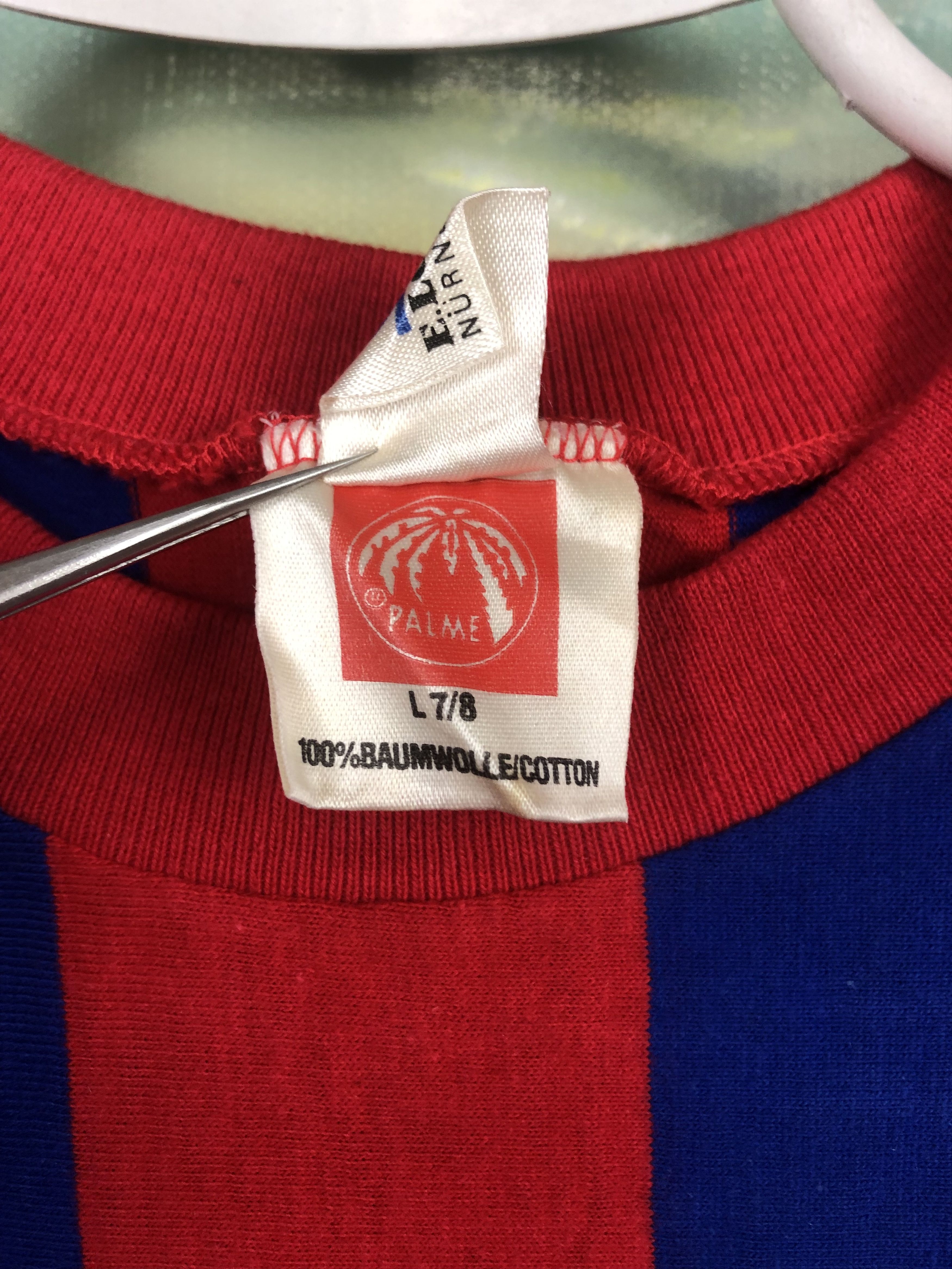 Vintage Vintage 80's Bayern Munich Football Shirt West Germany Tee Size US L / EU 52-54 / 3 - 7 Thumbnail