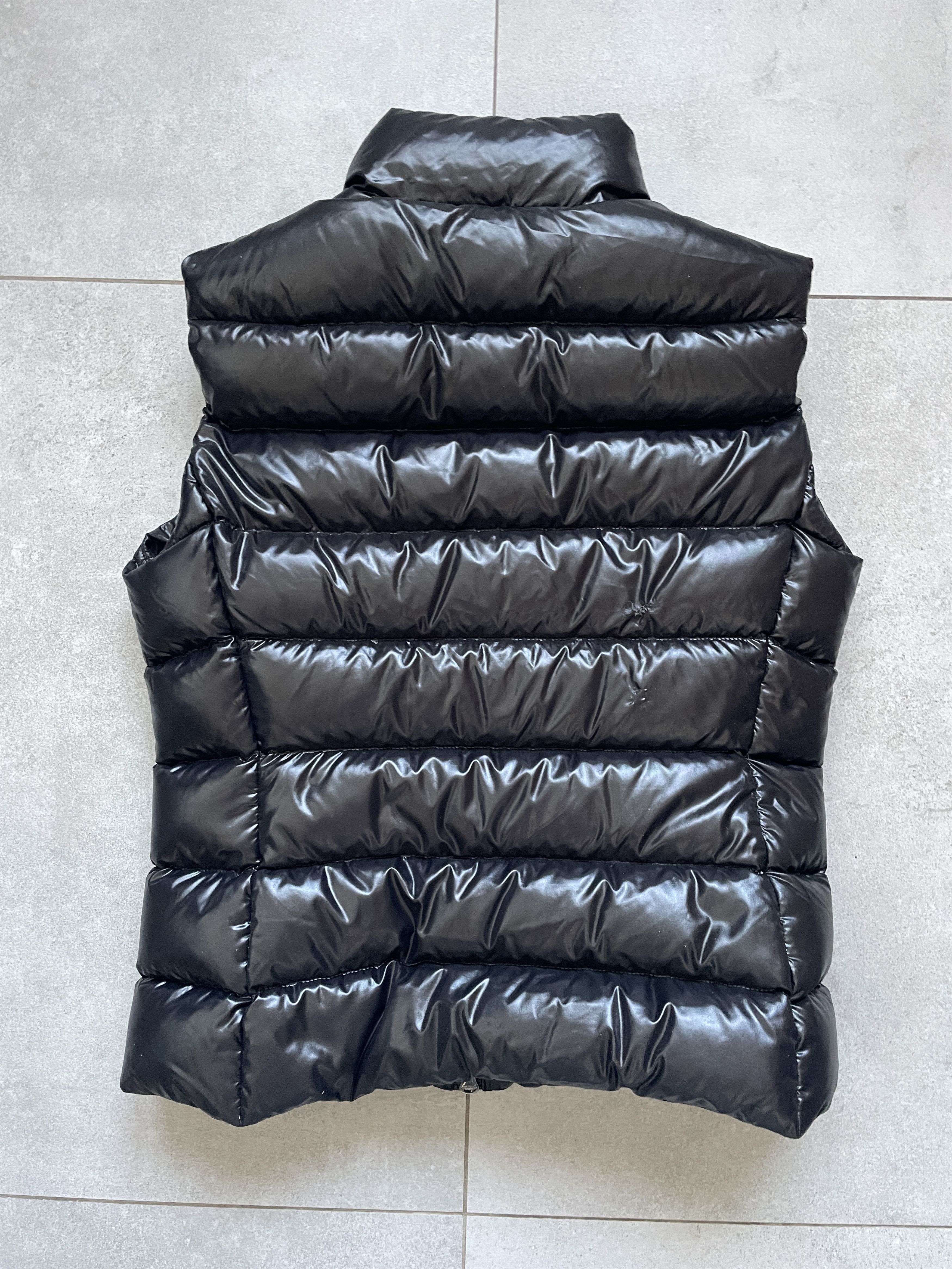 Moncler MONCLER BLACK SHINY CHANY GILET PUFFER VEST Size US S / EU 44-46 / 1 - 2 Thumbnail