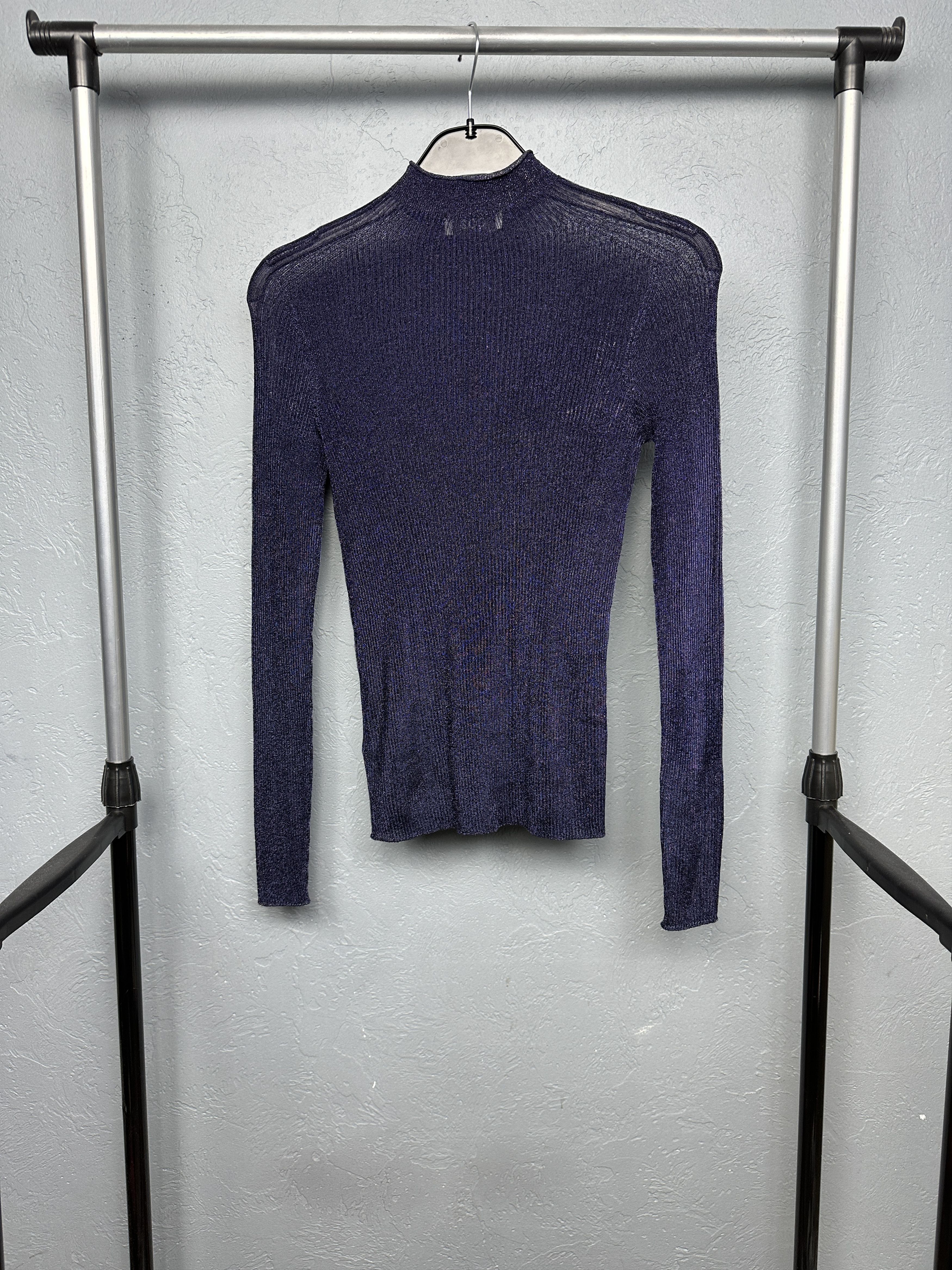 Cos COS Womens Avant Garge Metallised Fibre Knit Sweater Size XS / US 0-2 / IT 36-38 - 7 Thumbnail