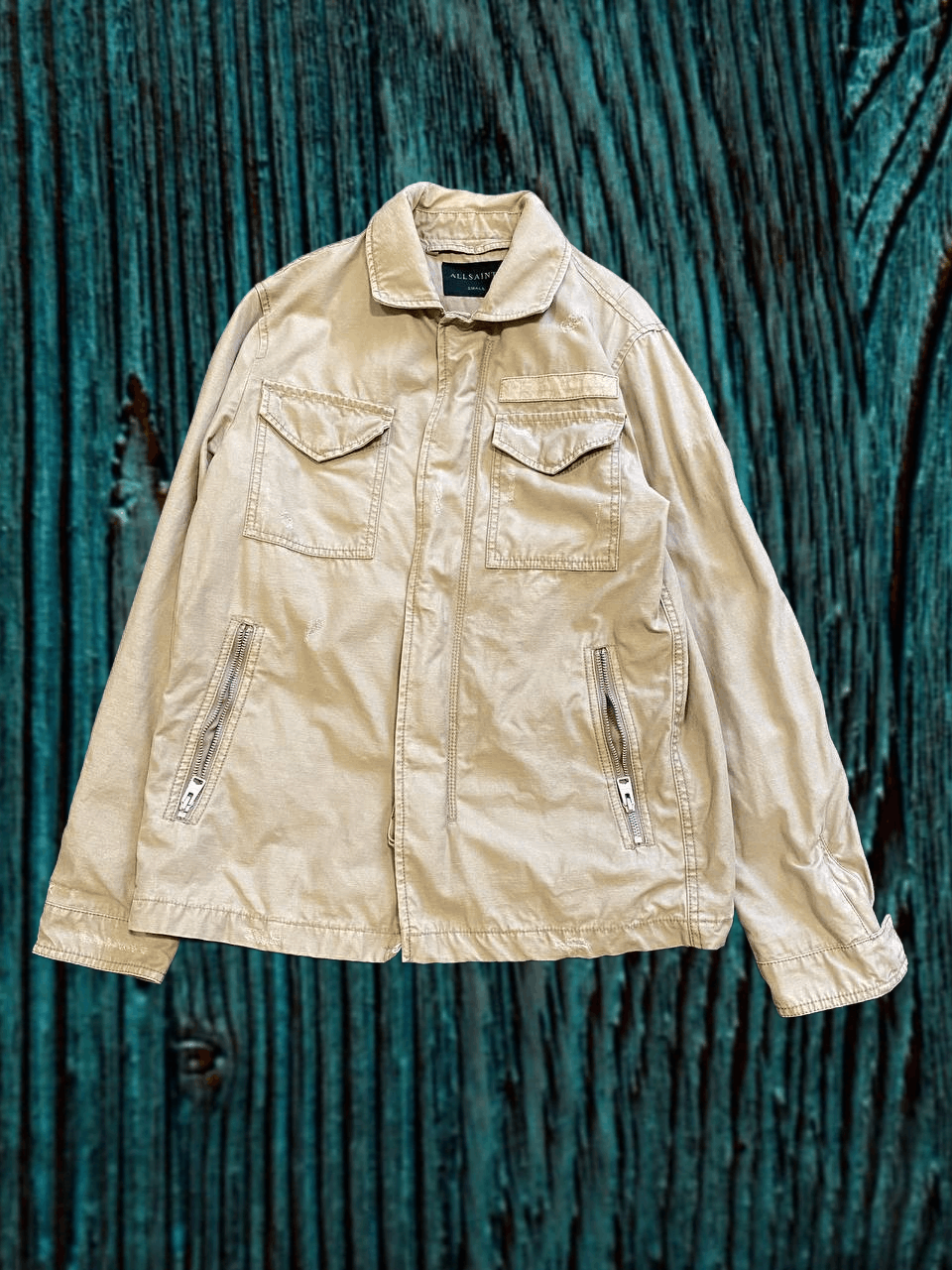 Allsaints Streetwear Vintage Zip Jacket Cargo Allsaints Size US S / EU 44-46 / 1 - 1 Thumbnail