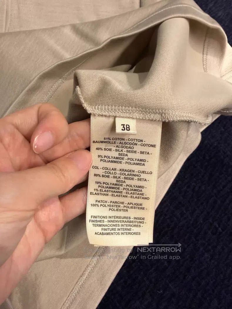 Hermes Hermes Polo Shirt Slim Fit Top with Collar Short Sleeve Size XS / US 0-2 / IT 36-38 - 4 Thumbnail