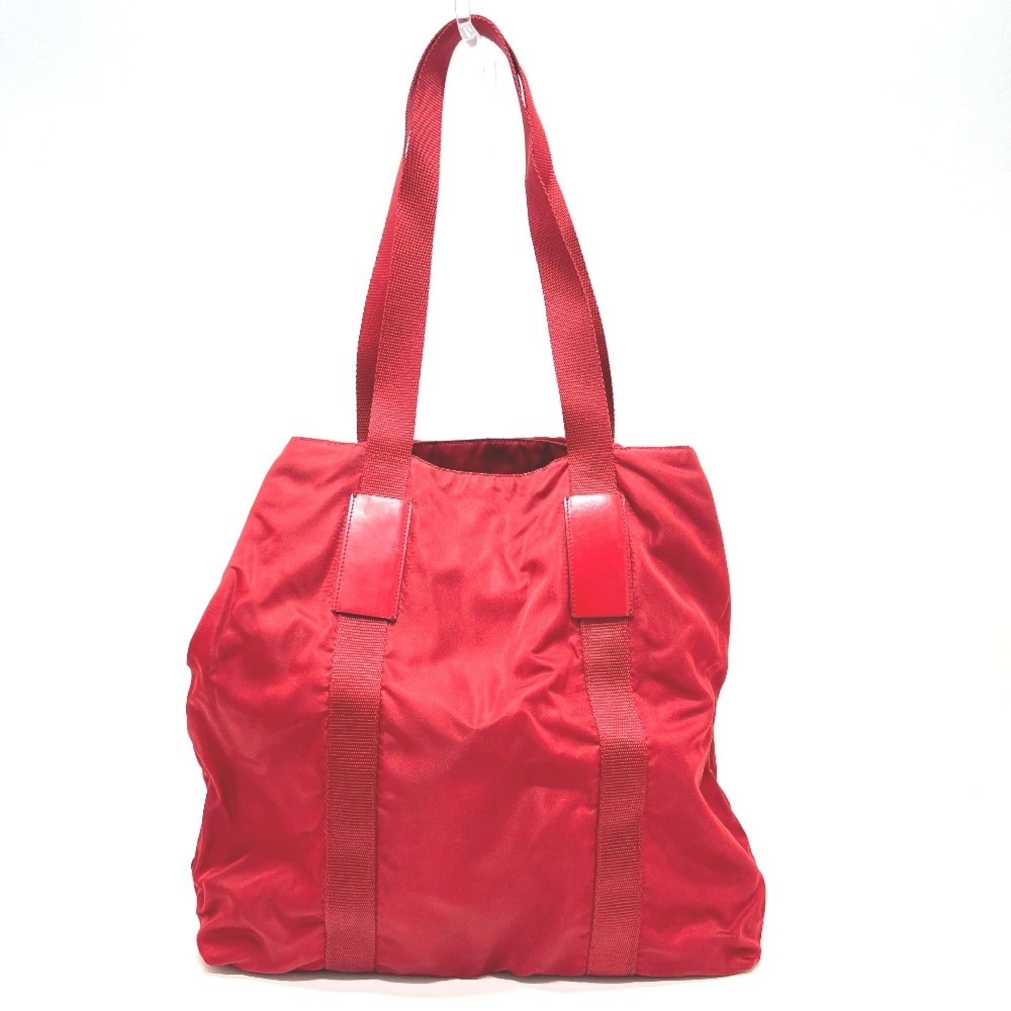 Prada Prada Nylon Tote Bag Purple BN1756 Women