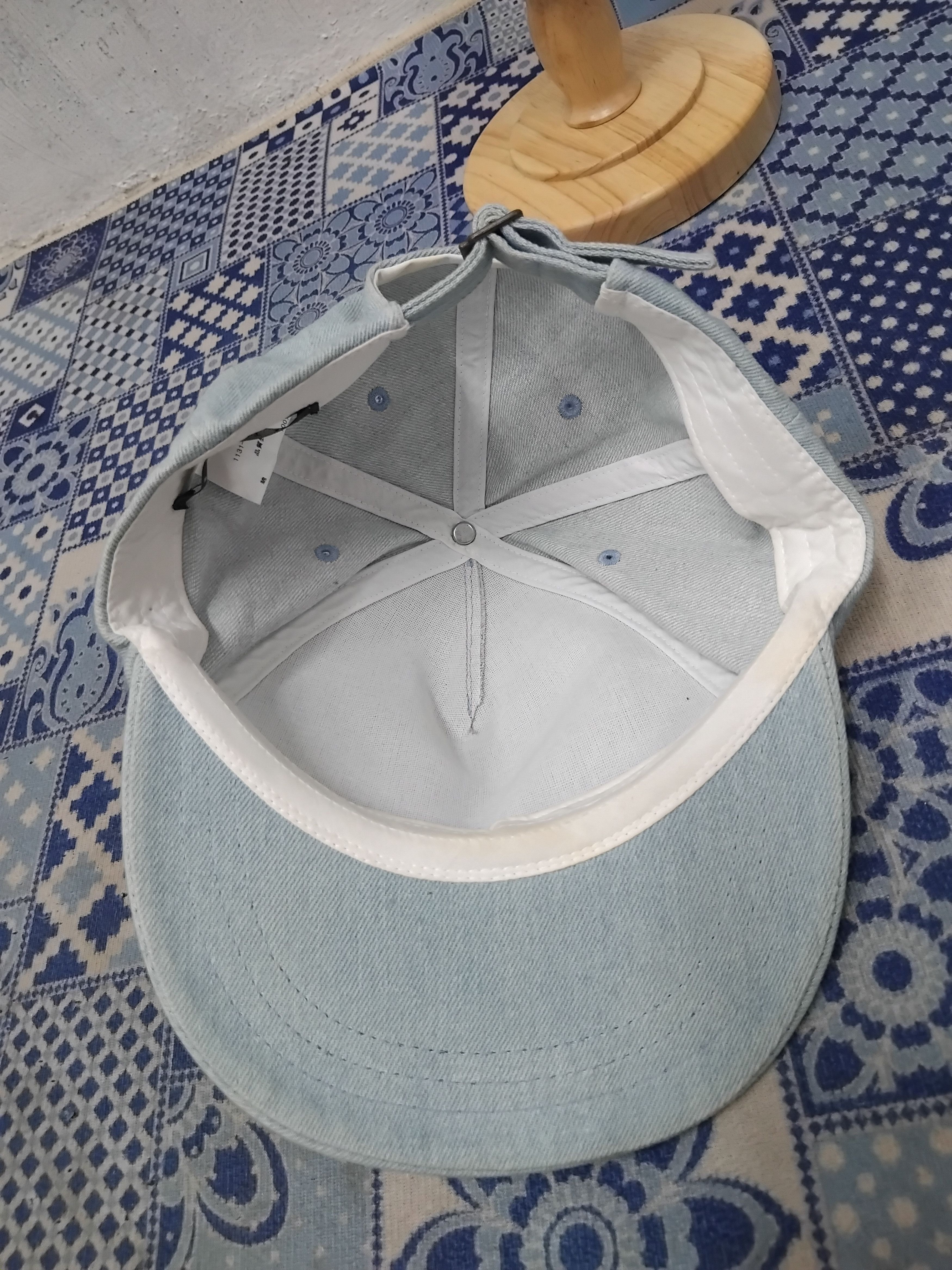 Japanese Brand Boy street boy soft blue cap Size ONE SIZE - 3 Thumbnail