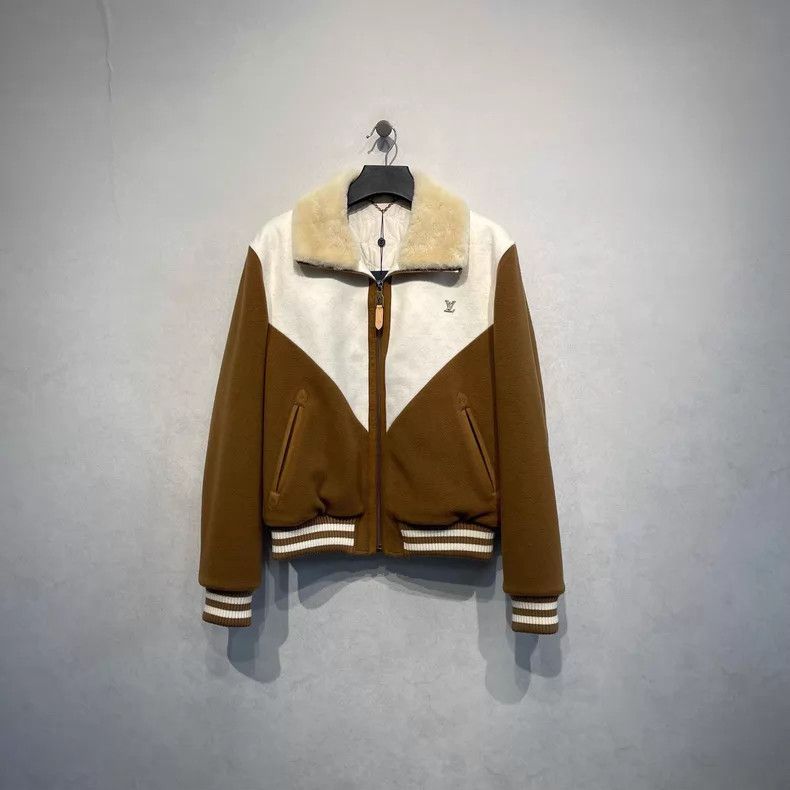 Louis Vuitton Louis Vuitton SS26 Lambswool Neck Zip Long Sleeve Jacket Size US M / EU 48-50 / 2 - 1 Thumbnail