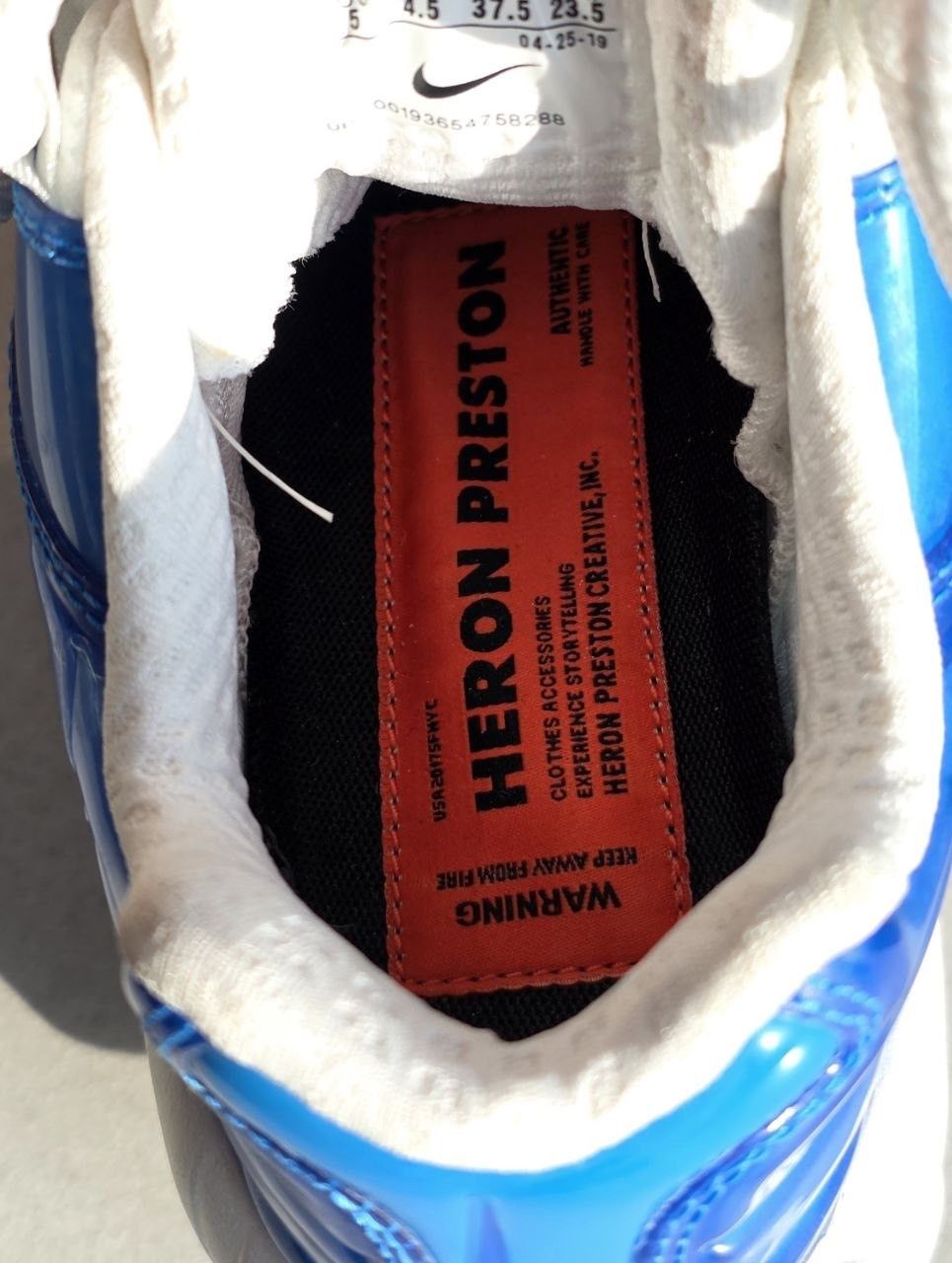 Heron Preston Nike x Heron Preston Air Max 95 blue Size US 6.5 / IT 36.5 - 6 Thumbnail