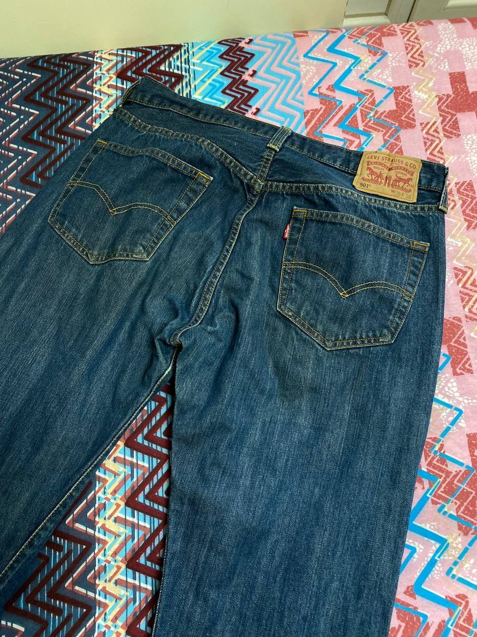 Japanese Brand × Levi's Vintage Levi's 501 Washed Black Denim Buggy Jeans Size US 36 / EU 52 - 7 Thumbnail