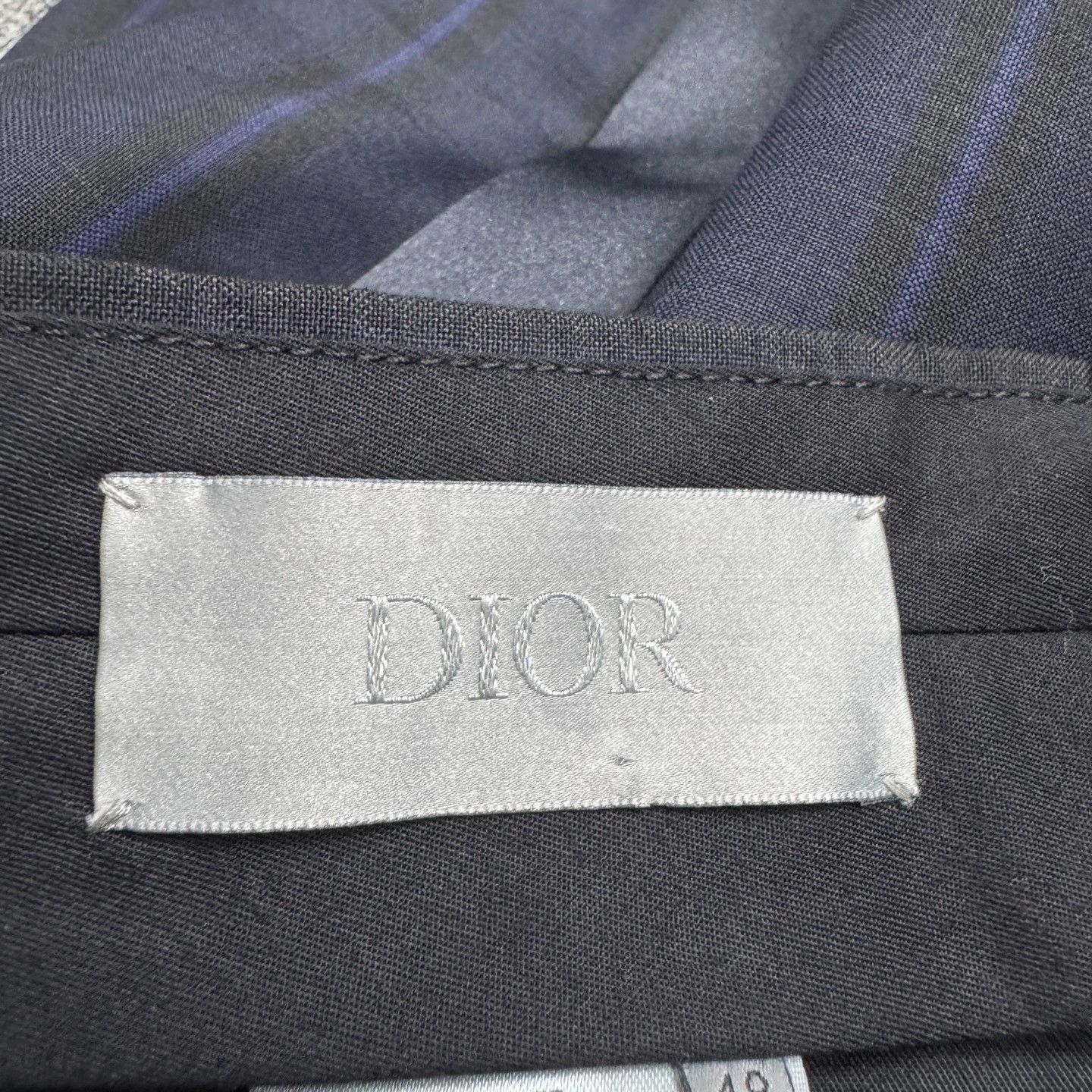 Dior Dior x Denim Tears check all over wool pants Size US 32 / EU 48 - 2 Thumbnail