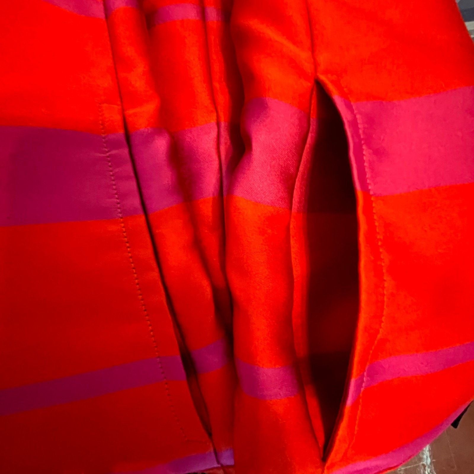 Sonia Rykiel Sonia Rykiel Dress 42 Red Purple Mod 60s Bow GoGo Vibrant Size M / US 6-8 / IT 42-44 - 5 Thumbnail