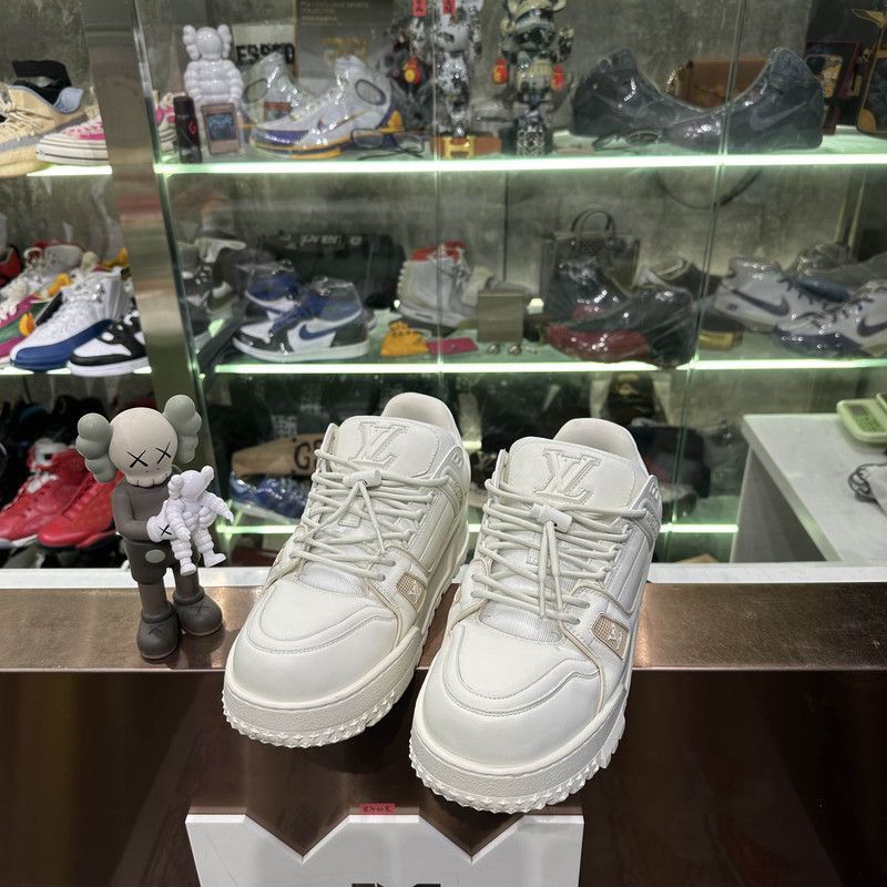 Louis Vuitton Louis Vuitton Trainer Maxi Low-Top Sneakers -2508 Size US 9 / EU 42 - 1 Thumbnail