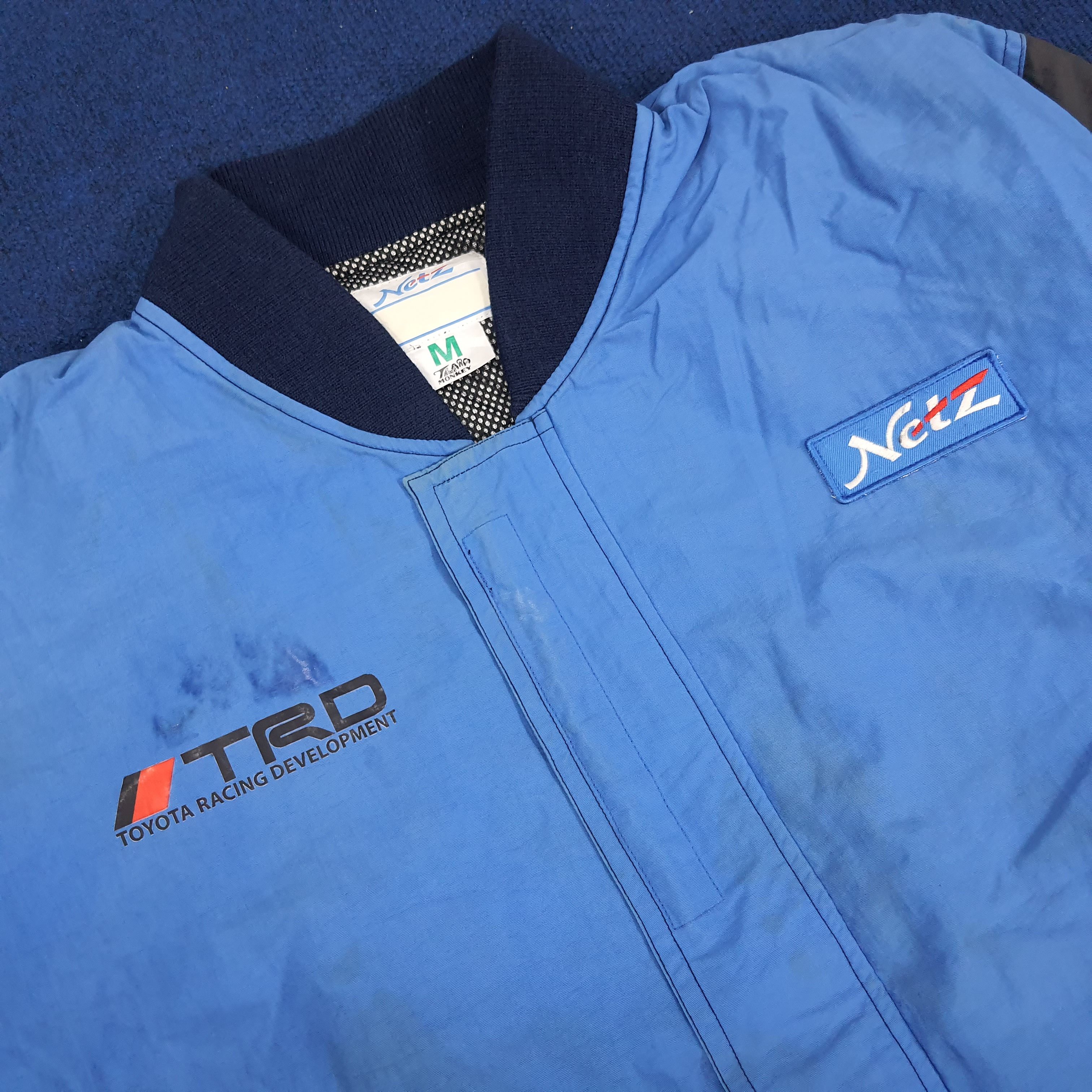 Japanese Brand × Vintage Vintage TRD Toyota Racing Custom Motorsports Bomber Jacket Size US XL / EU 56 / 4 - 4 Thumbnail