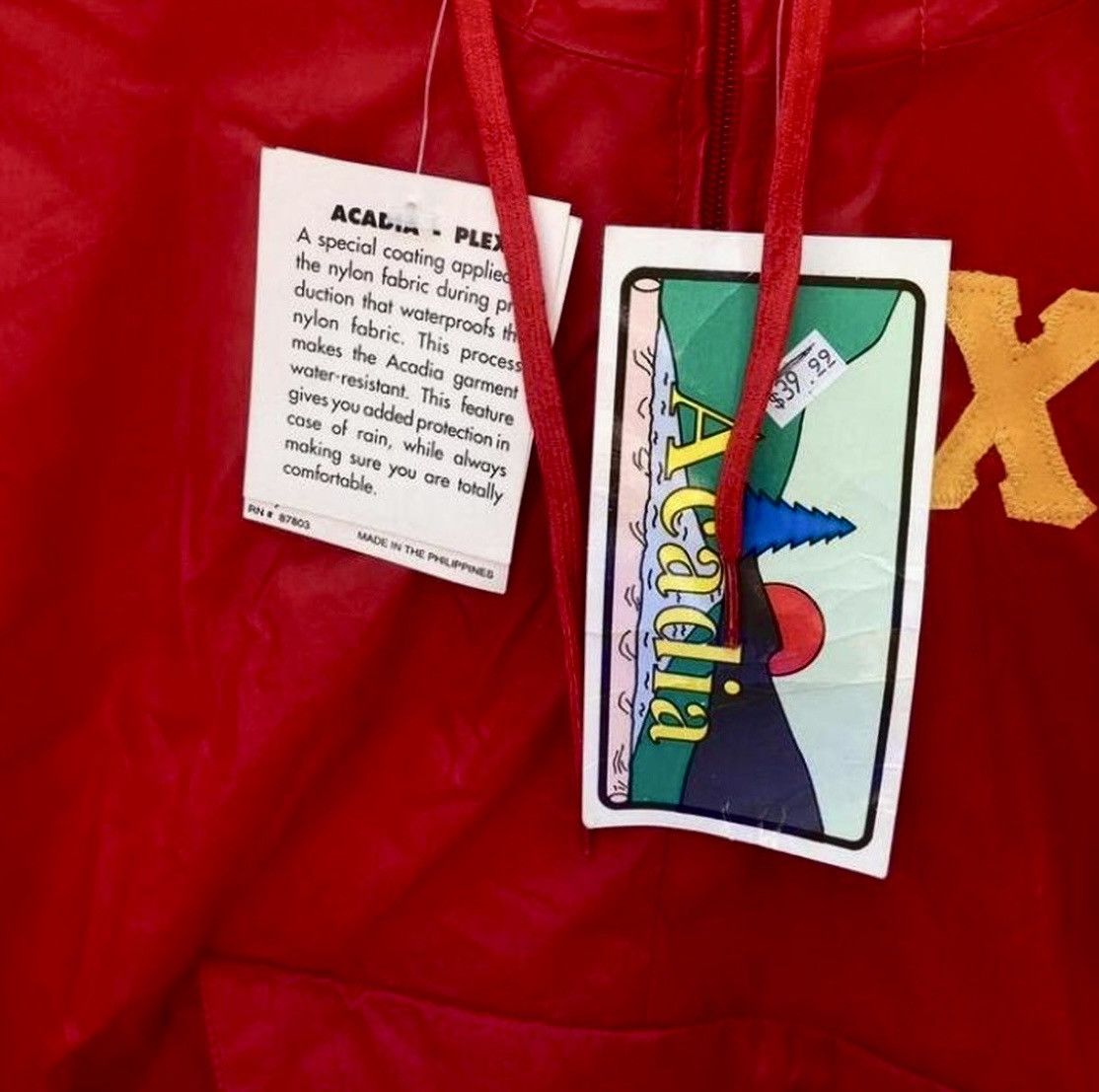 Acedia Studios Vintage Kappa Omega Windbreaker ACADIA Jacket L NWT Size US L / EU 52-54 / 3 - 3 Thumbnail