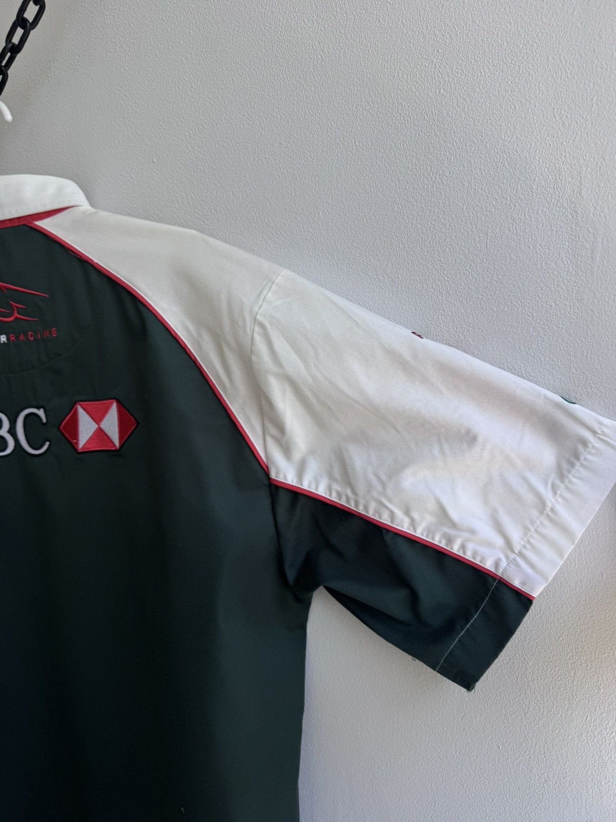 Formula 1 Jaguar Racing 2003 HSBC Formula 1 F1 Racing Button Up Shirt Size US XXL / EU 58 / 5 - 19 Thumbnail