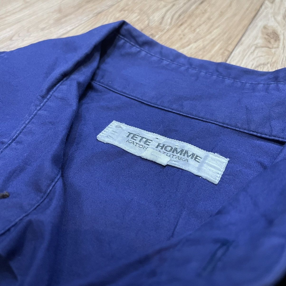 Tete Homme Issey Miyake Tete Homme Button Up Basic Shirt Casual Size US XL / EU 56 / 4 - 2 Thumbnail