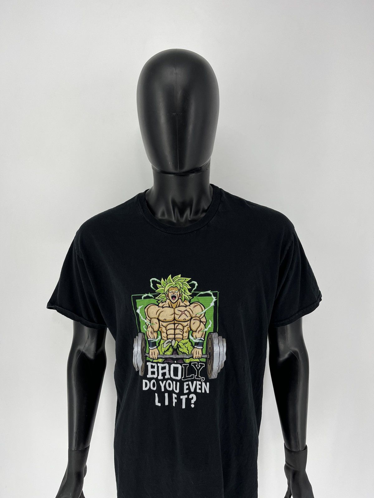 Anime × Cartoon Network × Vintage Dragon Ball Super Saiyan Legend Broly Gym Do You Even Lift Size US XXL / EU 58 / 5 - 1 Thumbnail