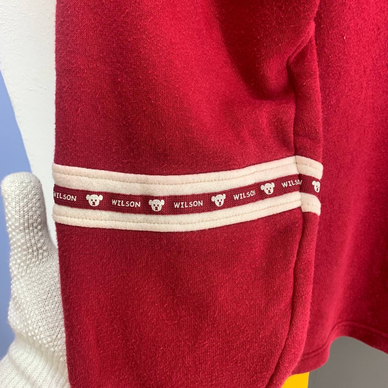 Wilson WILSON BEAR LADIES Crew Neck Sweatshirt #2486/J Size M / US 6-8 / IT 42-44 - 3 Thumbnail