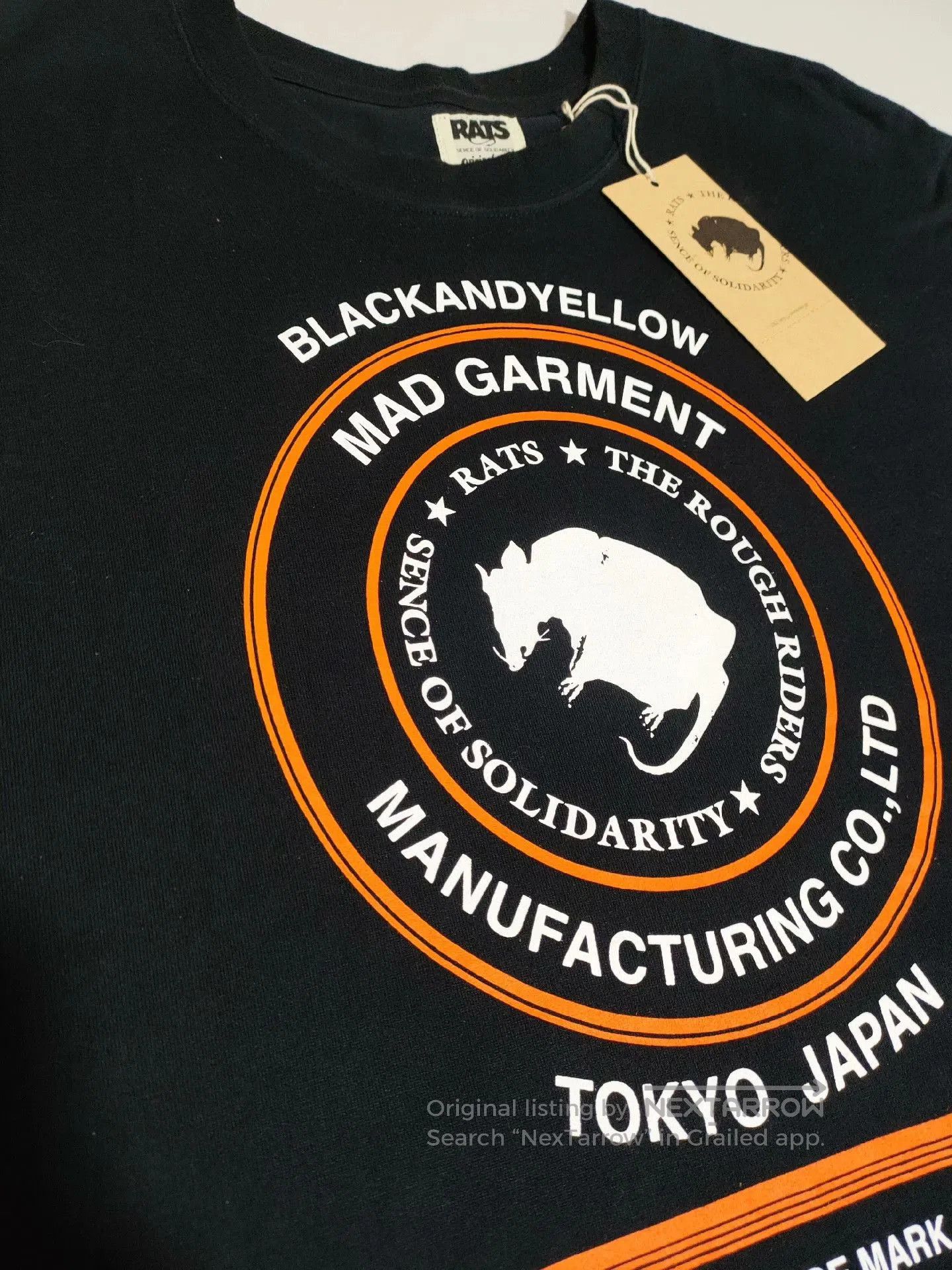 RATS JAPAN RATS Big Logo Limited T. Size US XXL / EU 58 / 5 - 2 Thumbnail
