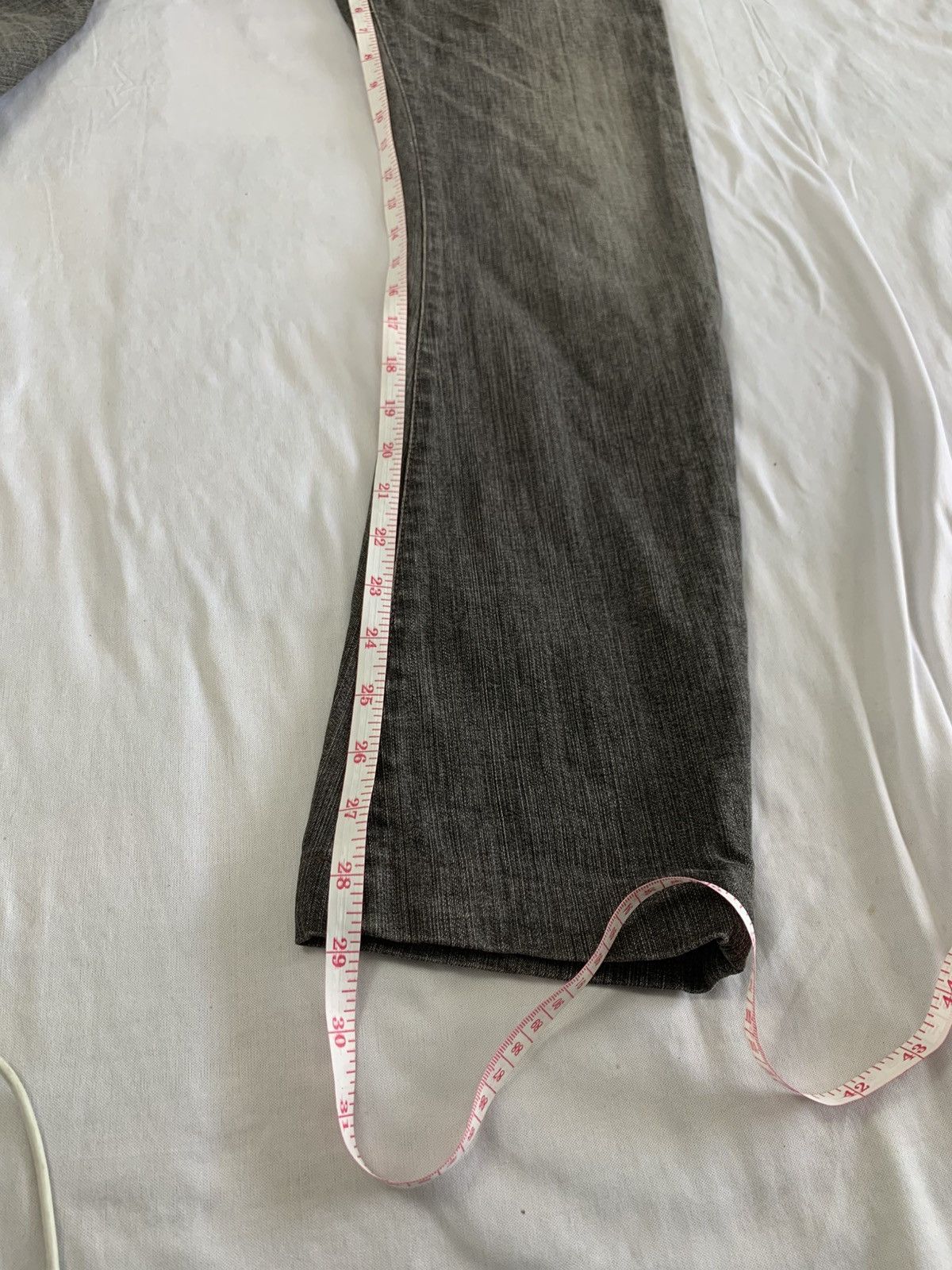 Vintage Black denim jeans schlussel Size US 31 - 8 Thumbnail