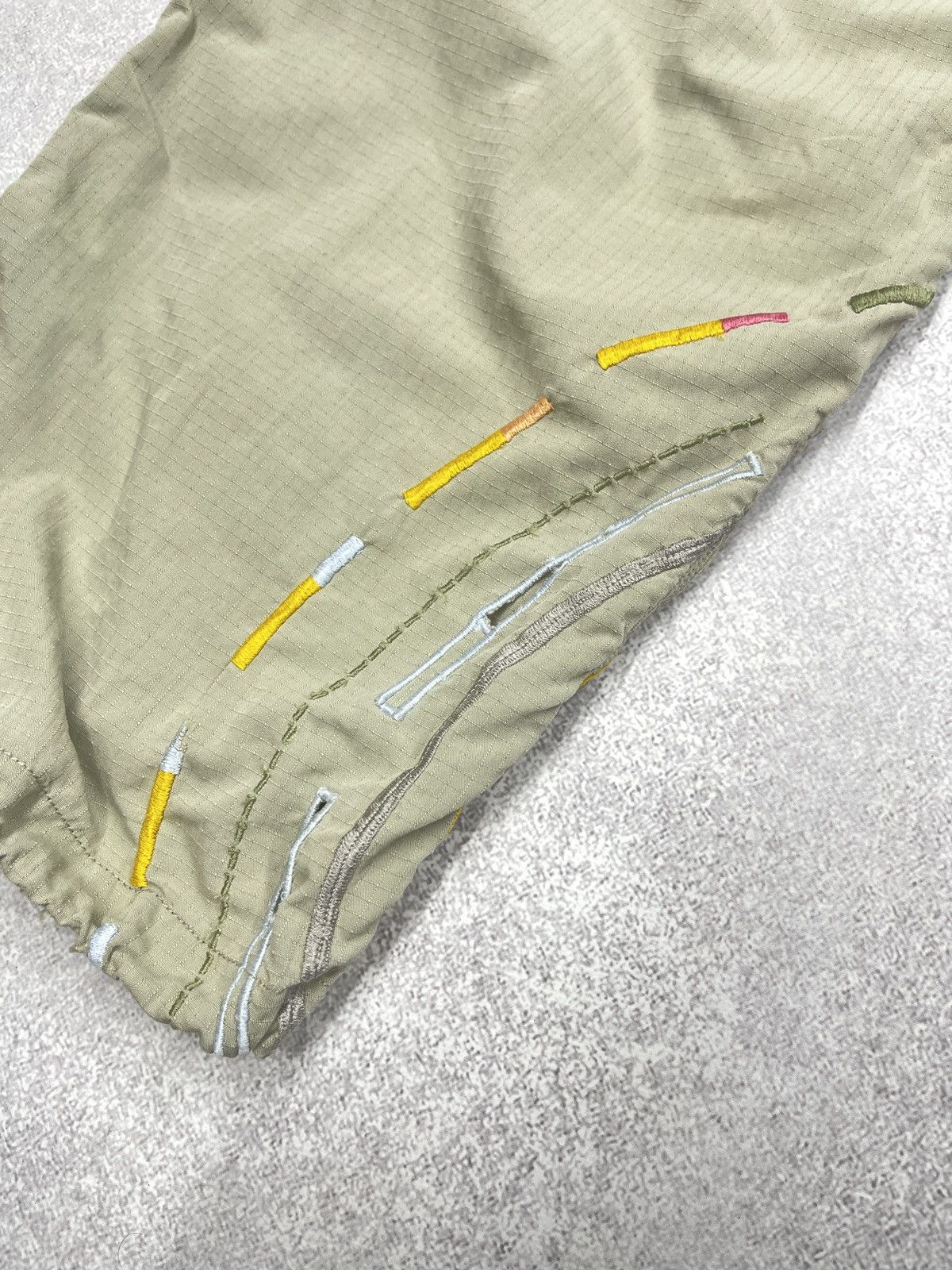 Maharishi Vintage Maharishi Baggy Parachute Nylon Pants Big Logo Size US 34 / EU 50 - 5 Thumbnail