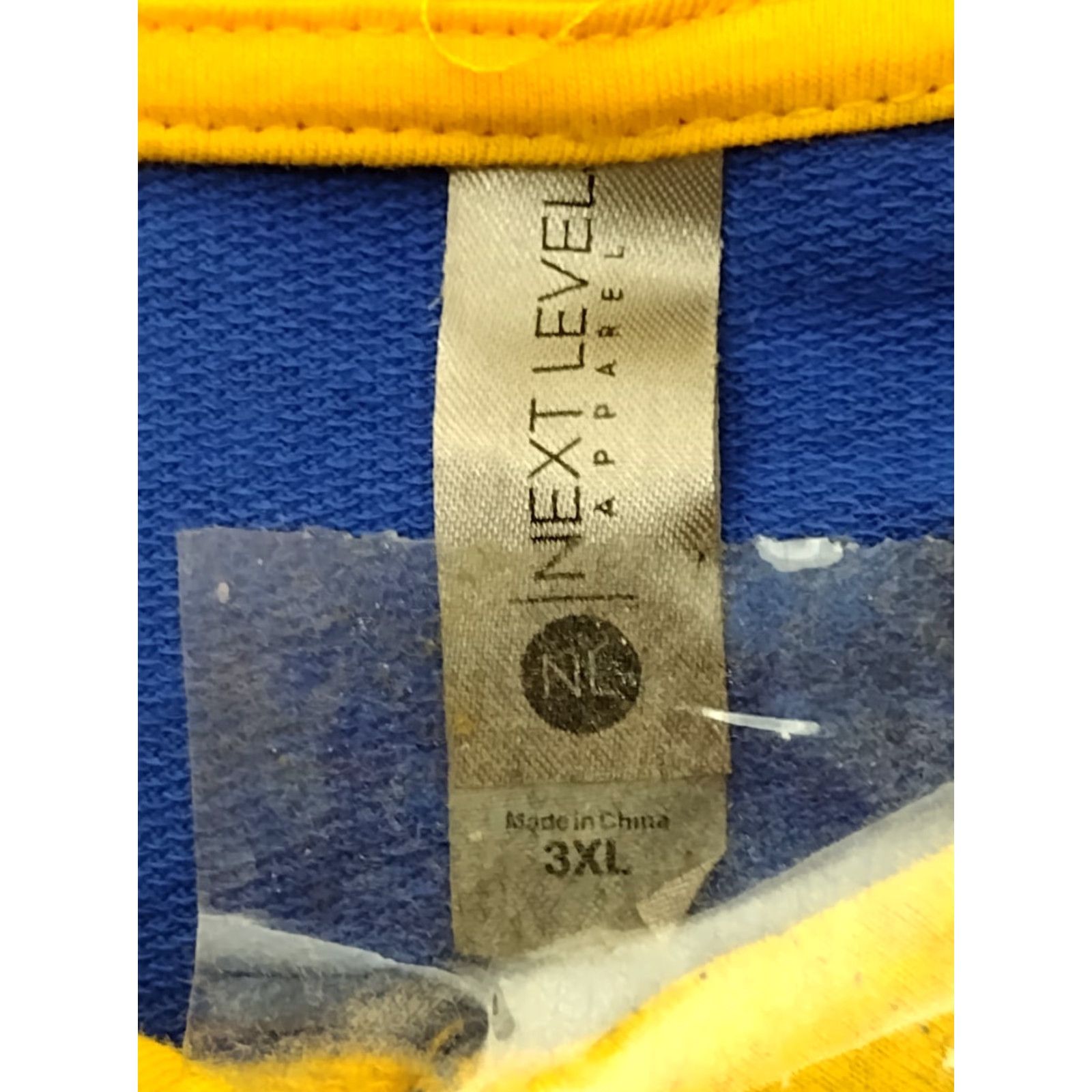 Next Level Next Level Hoodie Pullover 3XL Unisex Lightweight Blue/Yellow Kangaroo Pockets Hooded Blue Solid Mens Size US XXL / EU 58 / 5 - 6 Thumbnail