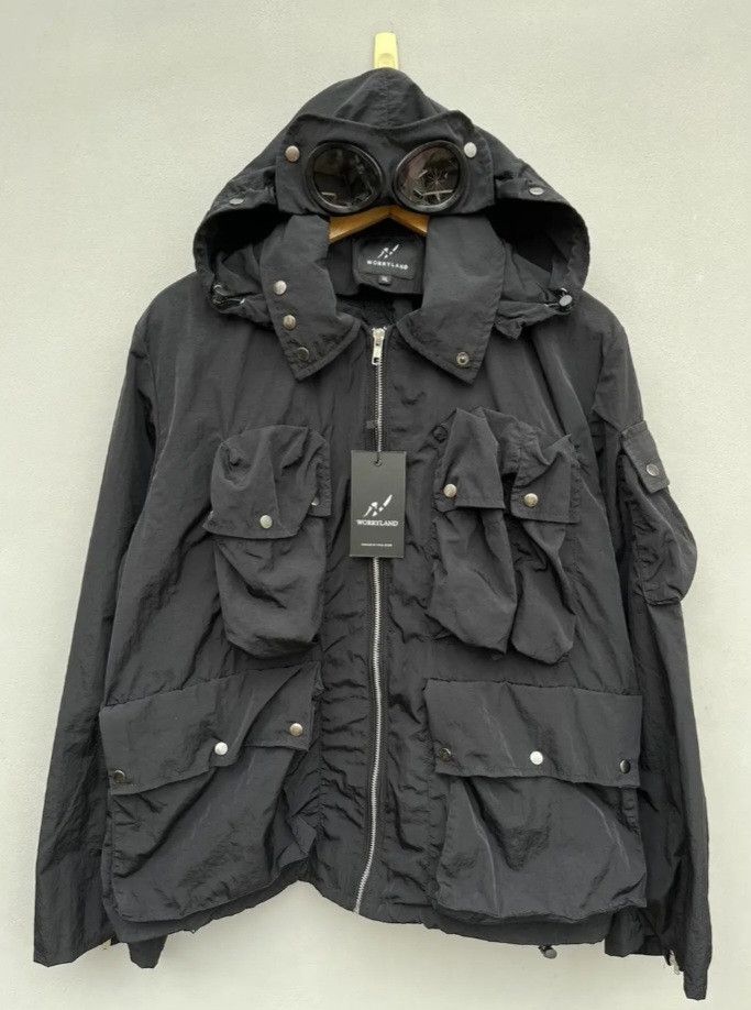 PPFM 💥Casual mod multipocket goggle black colour jacket Size US M / EU 48-50 / 2 - 1 Thumbnail