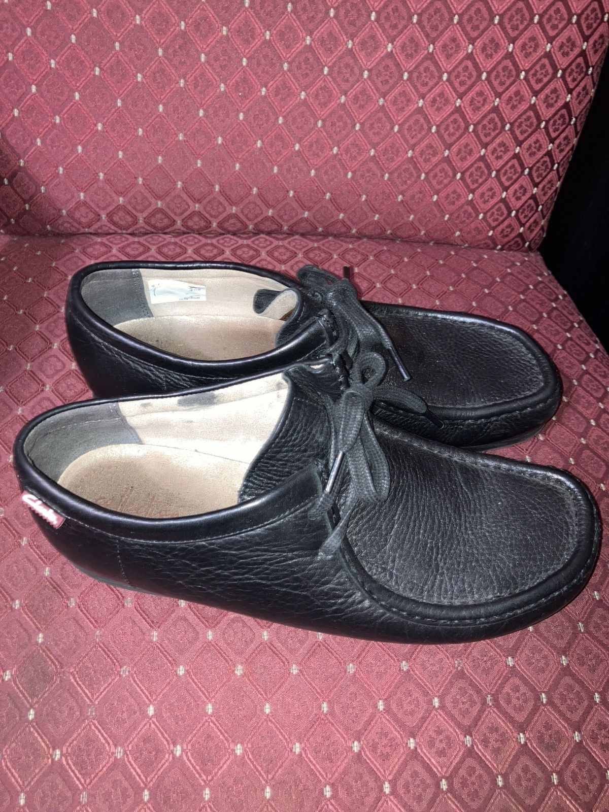 CLARKS LEATHER WALLABEES