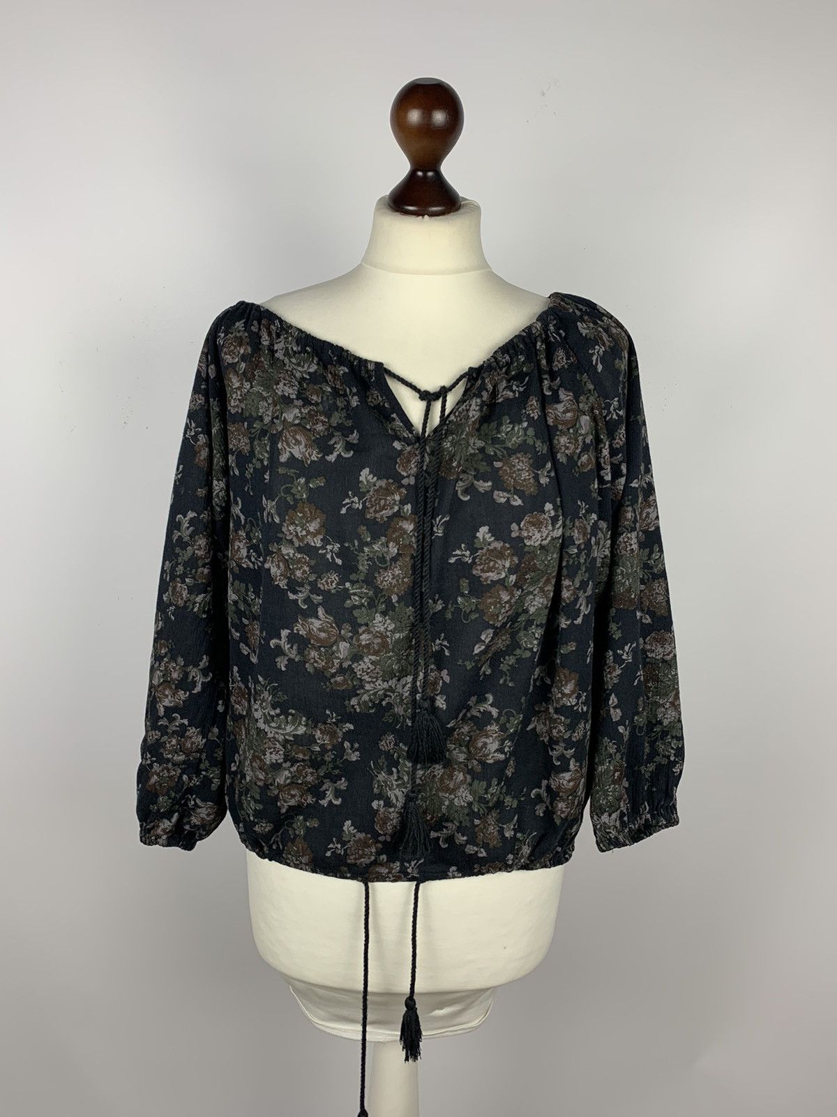 Denim & Supply Ralph Lauren Denim & Supply Ralph Lauren RL Boho Blouse Floral Y2K Size M Size M / US 6-8 / IT 42-44 - 2 Thumbnail