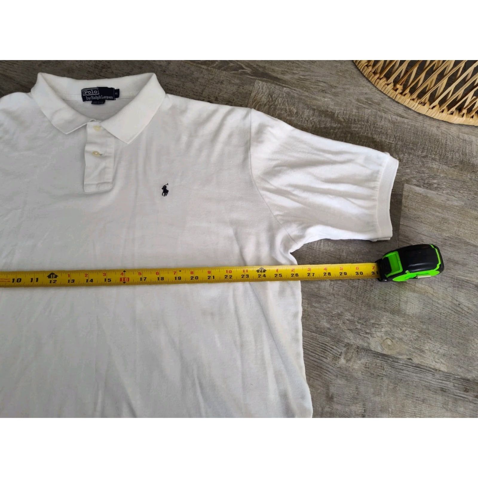 Ralph Lauren Vintage Ralph Lauren Polo Shirt Men XL White 80s 90s Retro Designer Short Sleeve Size US XL / EU 56 / 4 - 7 Thumbnail