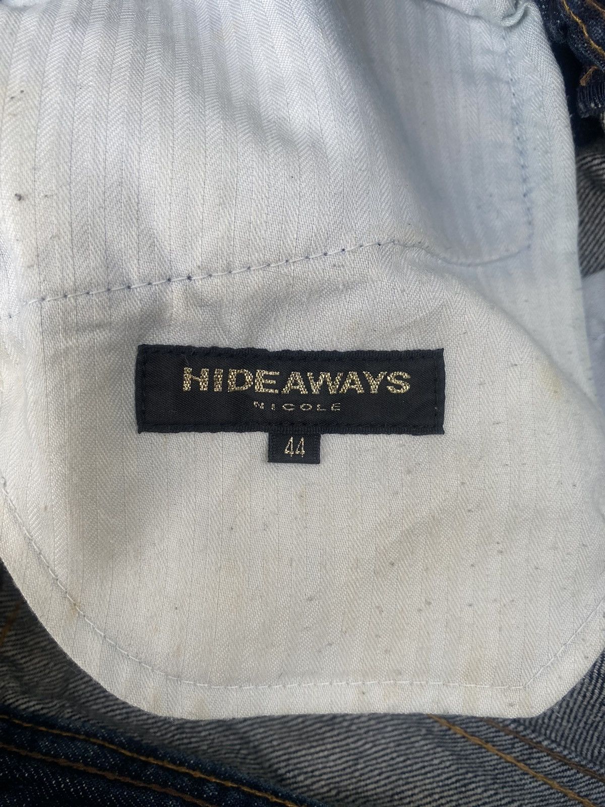 HIDEAWAYS × Japanese Brand Japanese Brand Hideways Distressed Claw Mark Faded Jeans Size US 30 / EU 46 - 21 Thumbnail