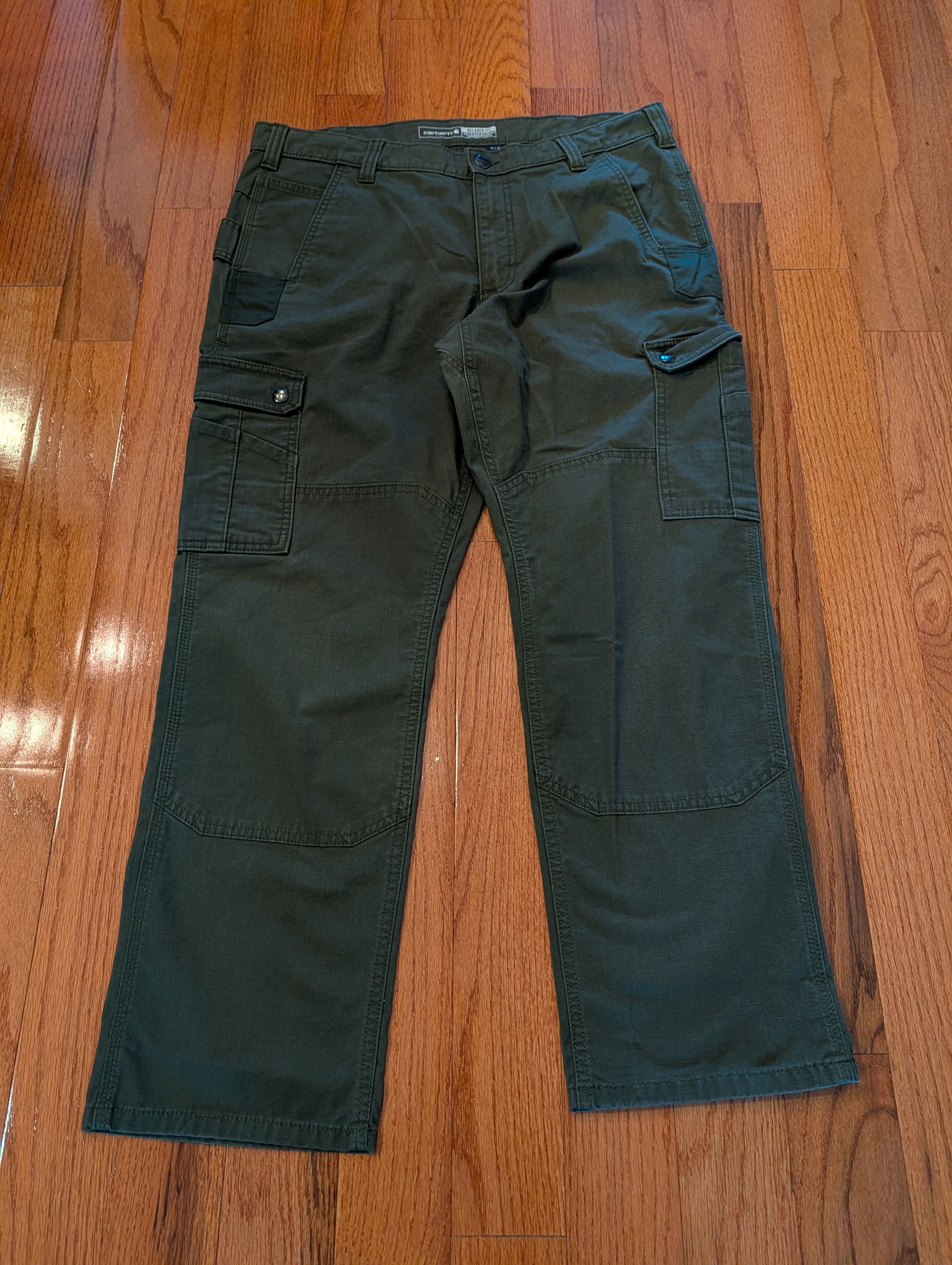 Carhartt Vintage Carhartt B11 MOS Relaxed Fit Work Double Knee Pants Size US 36 / EU 52 - 3 Thumbnail