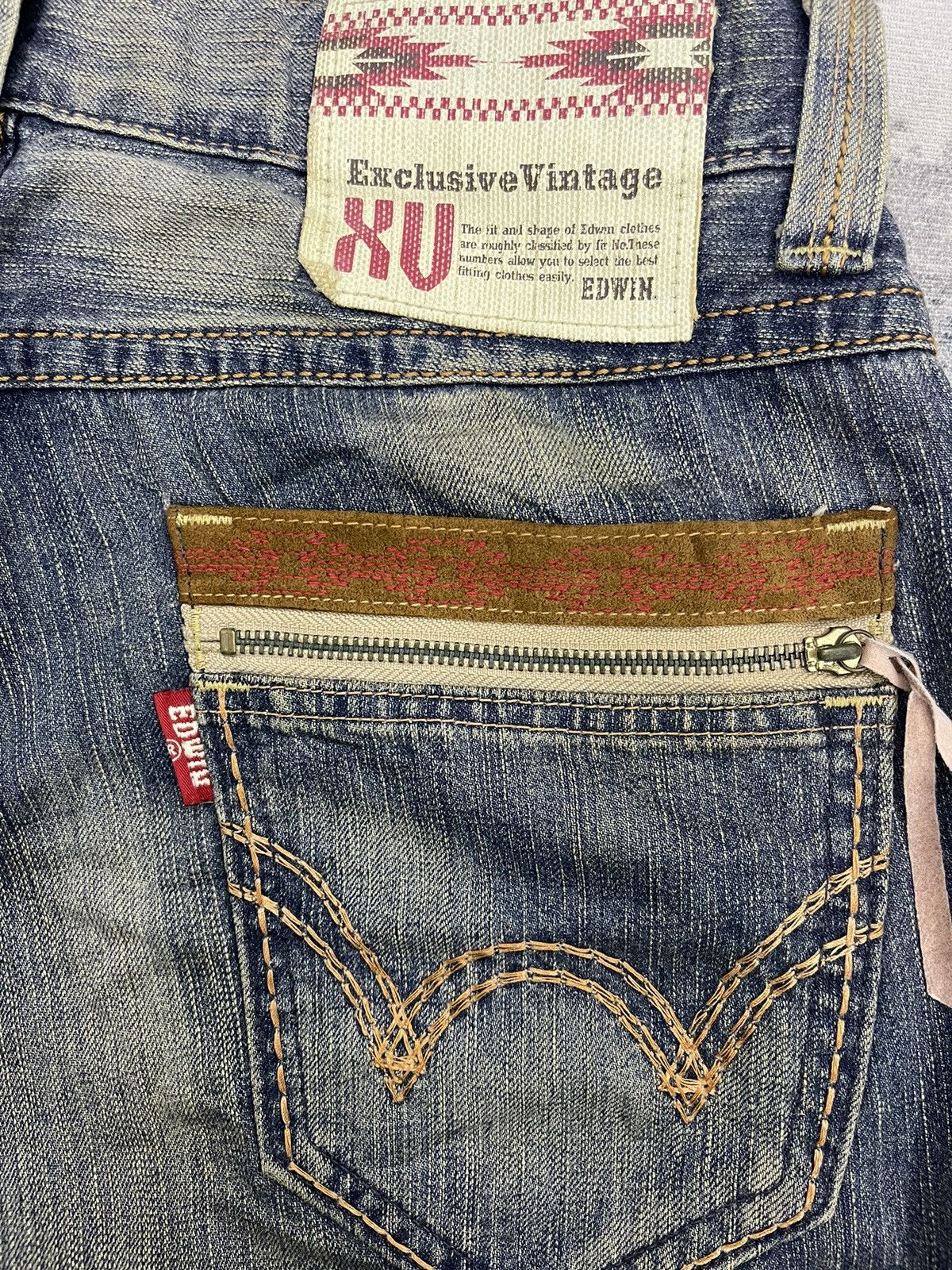 Edwin Edwin XV Baggy faded blue denim s6 Size US 32 / EU 48 - 14 Thumbnail