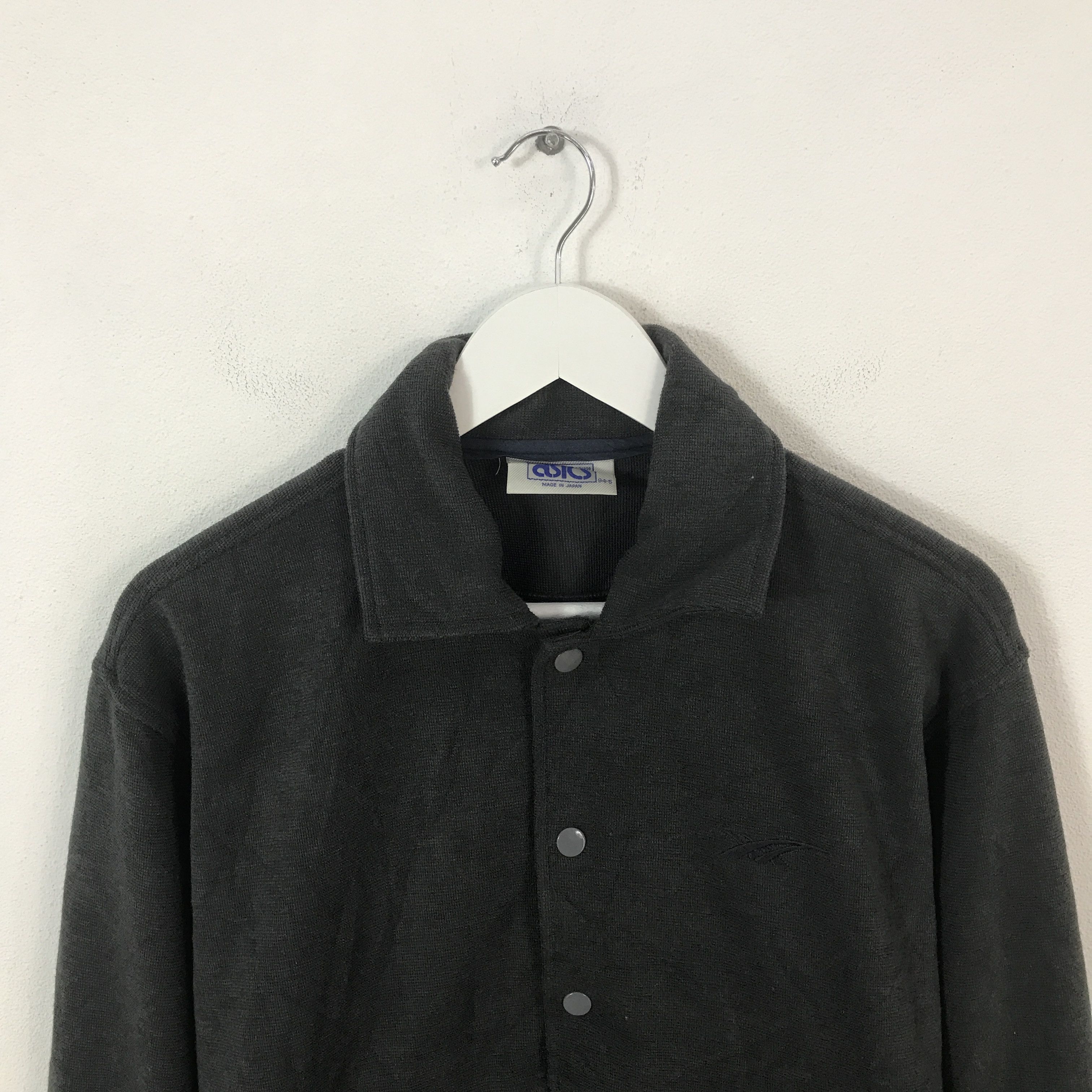 Asics Vintage asics Snap Button jacket K50B25 Size US L / EU 52-54 / 3 - 2 Thumbnail