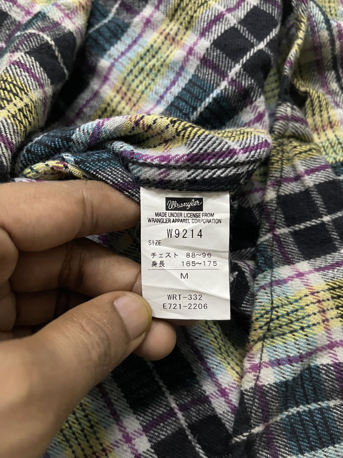 Wrangler VINTAGE WRANGLER PRE-SHRUNK TARTAN PLAID WESTERN BUTTON UP Size US M / EU 48-50 / 2 - 9 Thumbnail