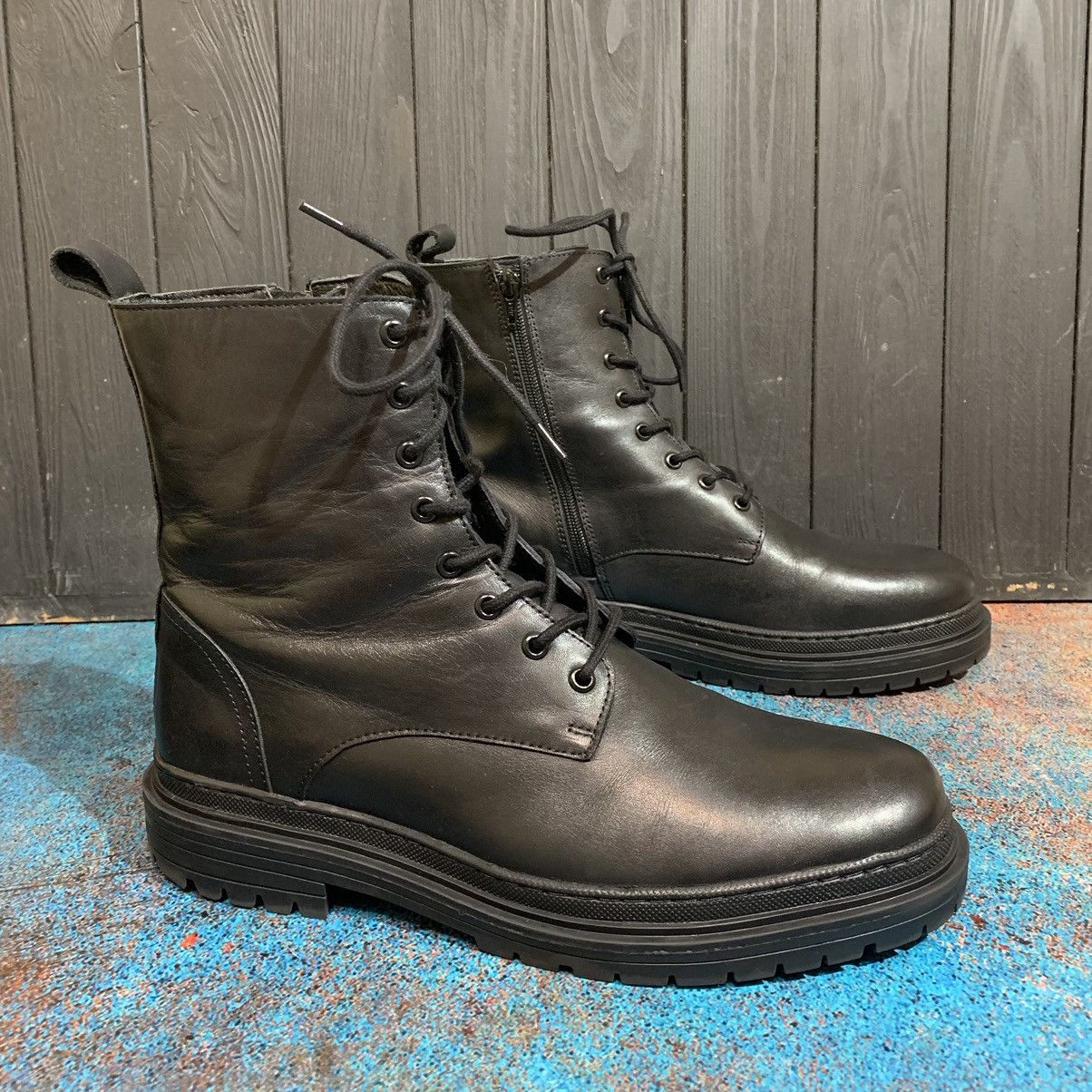 Other ZIGN Leather Men’s Boots Size 45 EU Rick Owens Style Size US 11 / EU 44 - 3 Thumbnail