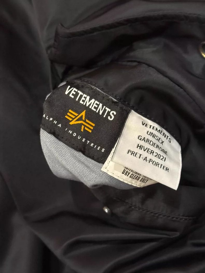 Vetements vetements Front and back double zip jacket Size US M / EU 48-50 / 2 - 8 Thumbnail