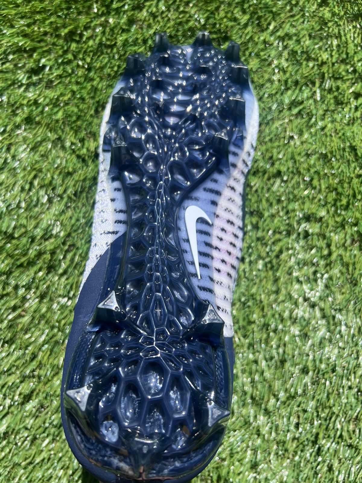 NCAA × NFL × Nike Nike Alpha Menace Elite 2 Flyknit Football Cleats no box Size US 13 / EU 46 - 2 Thumbnail