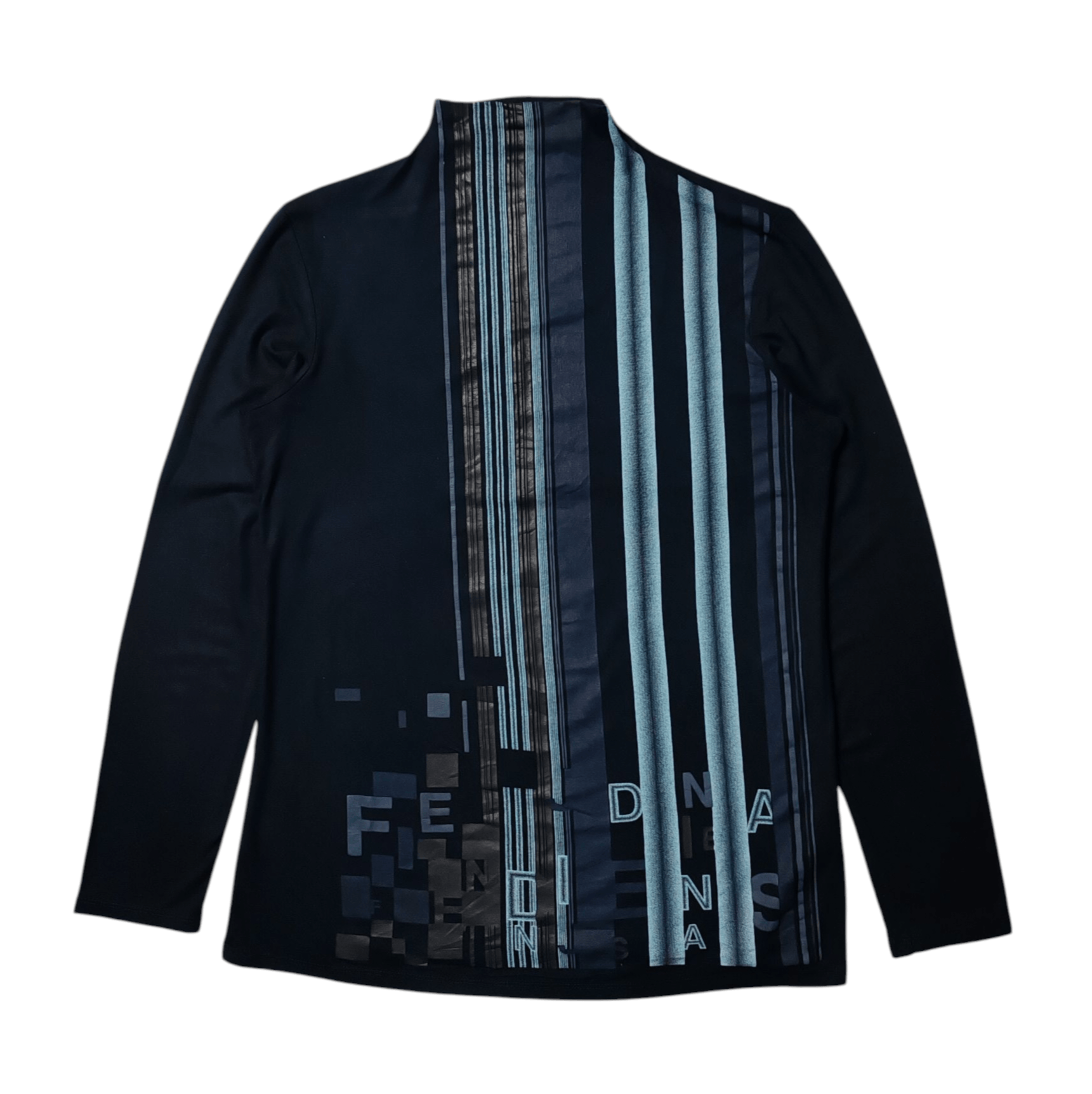 Fendi Vintage FENDI JEANS Shirt Italy 42 90s Tops Stretch shirt Size M / US 6-8 / IT 42-44 - 1 Thumbnail