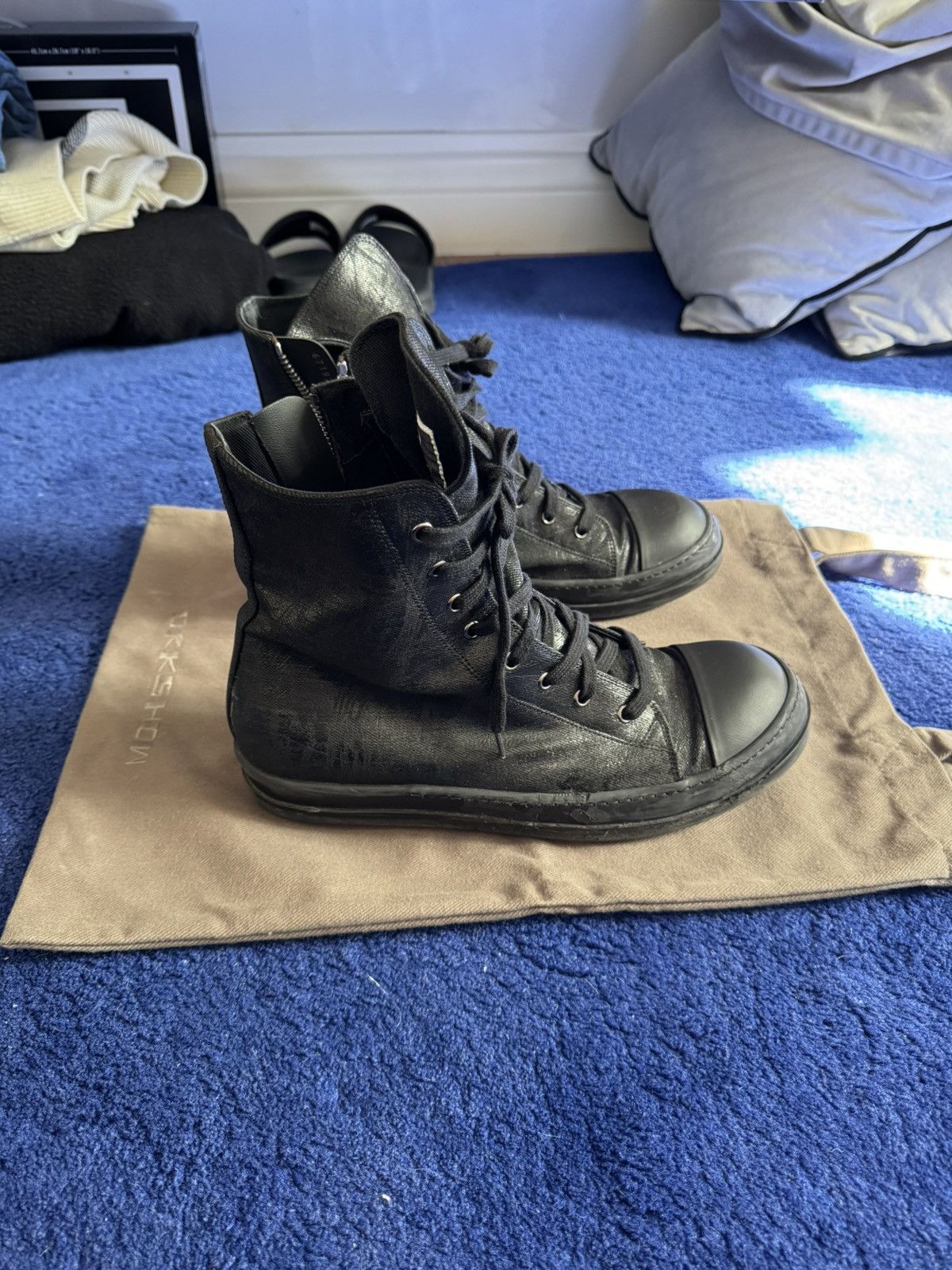 Rick Owens Rick Owens Hollywood Megacrust Ramones Size US 10.5 / EU 43-44 - 1 Thumbnail