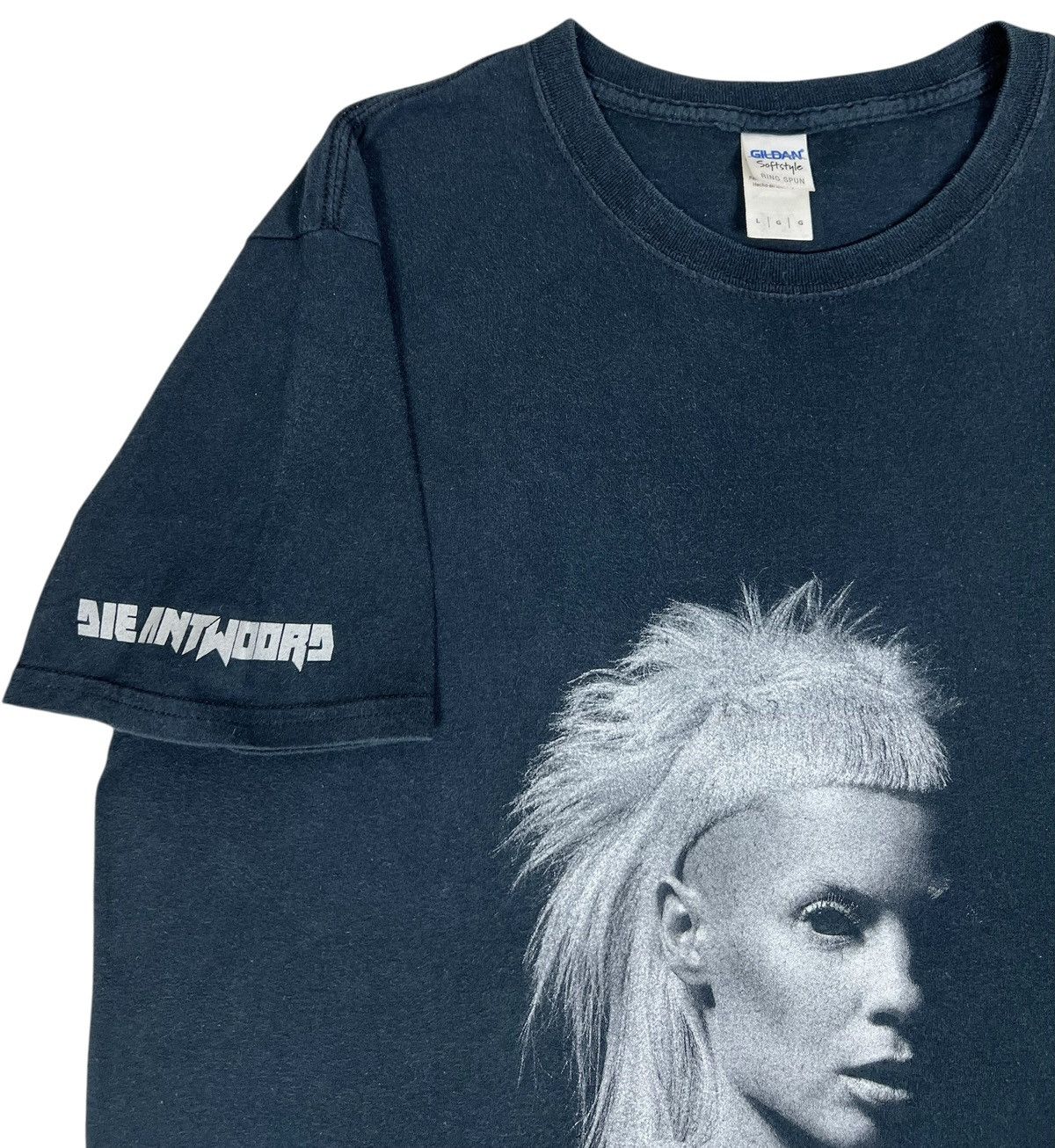 Band Tees DIE ANTWOORD PHOTO TEE Size US L / EU 52-54 / 3 - 3 Thumbnail
