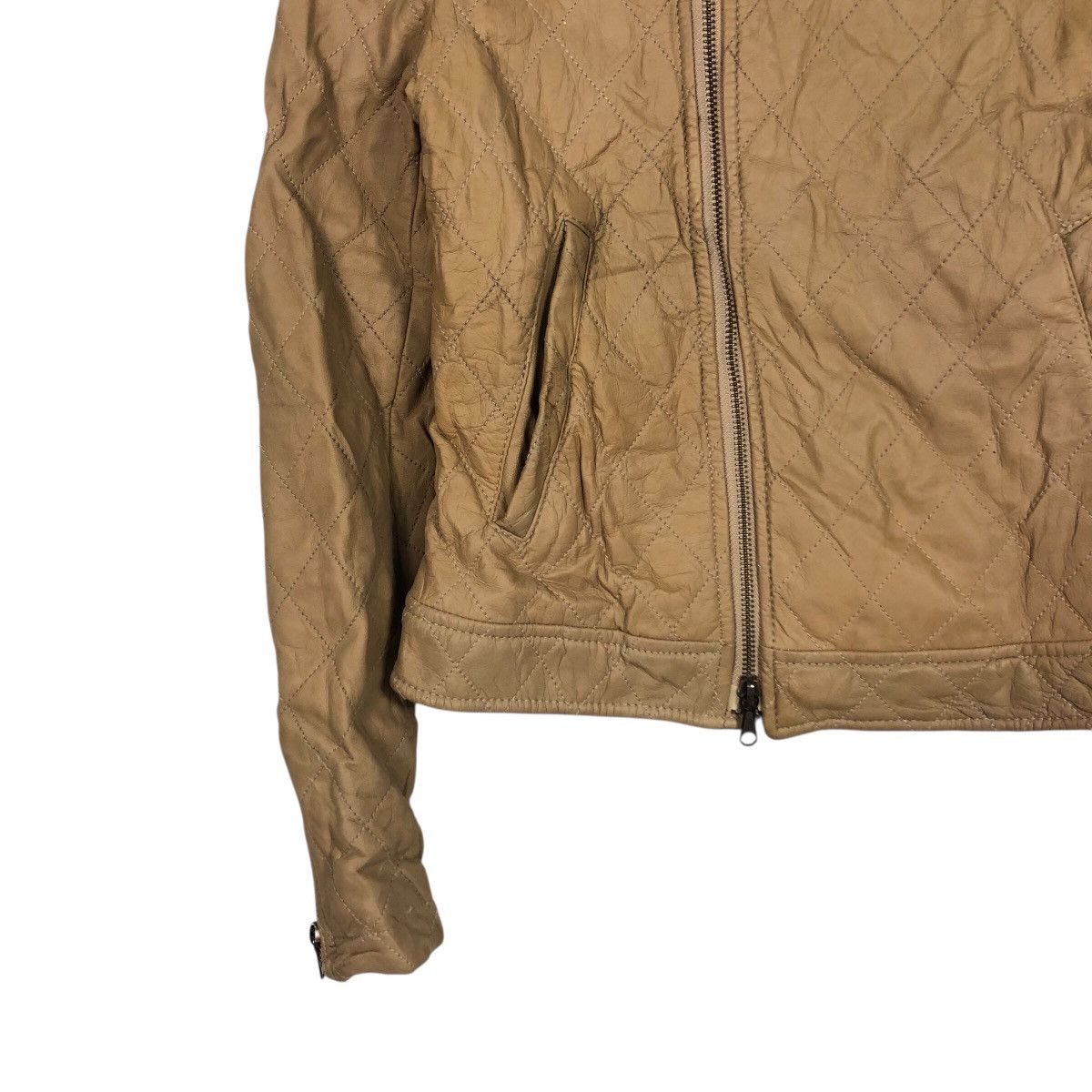 ADAM ET ROPE 📌Cropped Biker Leather Jacket Adam Et Rope Issey Miyake Size US M / EU 48-50 / 2 - 5 Thumbnail