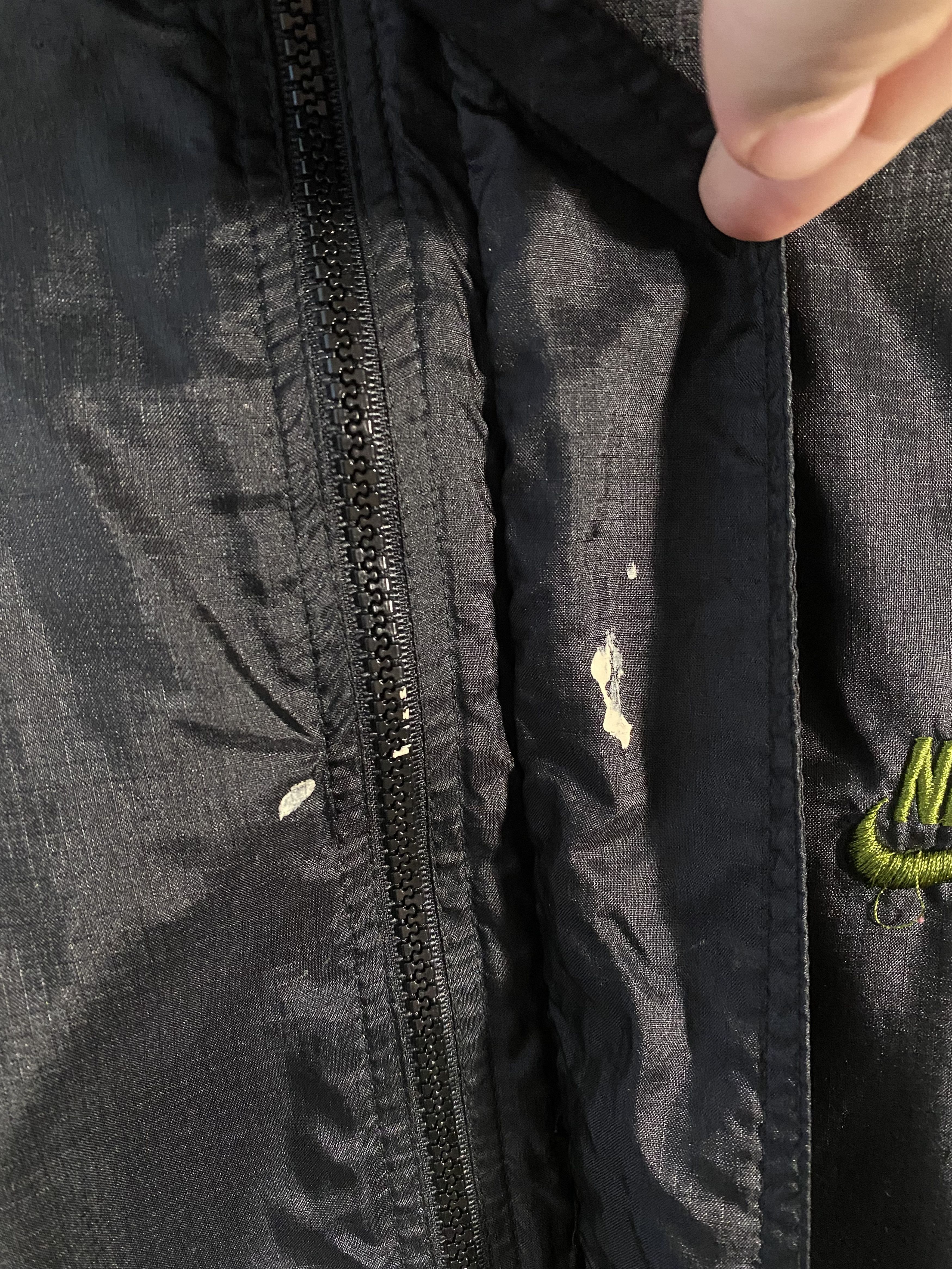 Nike 90's Nike Embroidered Logo Black Red & Green Zip Up Jacket Size US L / EU 52-54 / 3 - 4 Thumbnail