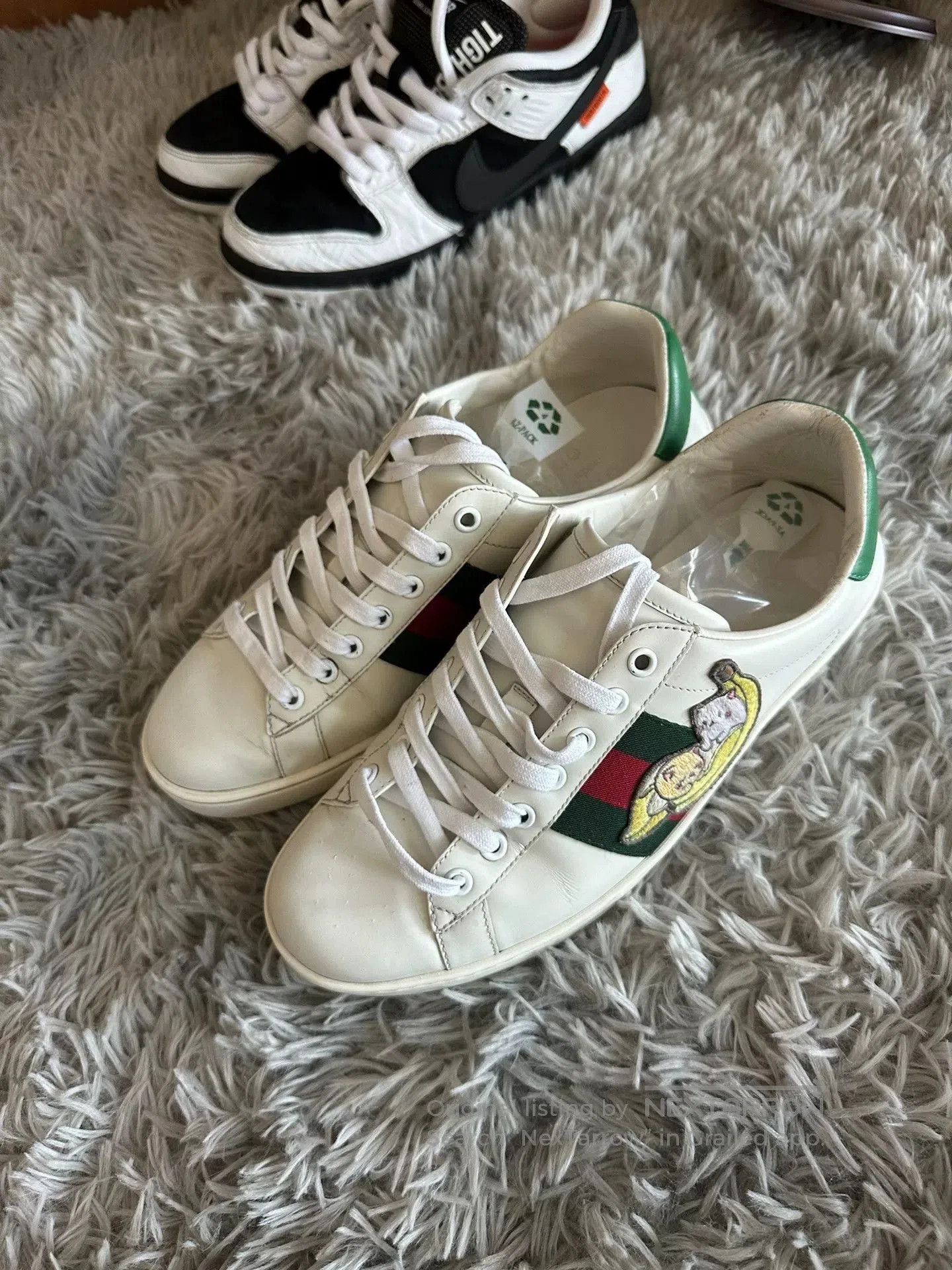 Gucci Bananya x Gucci ACE Sneakers. Size US 6 / IT 36 - 2 Thumbnail