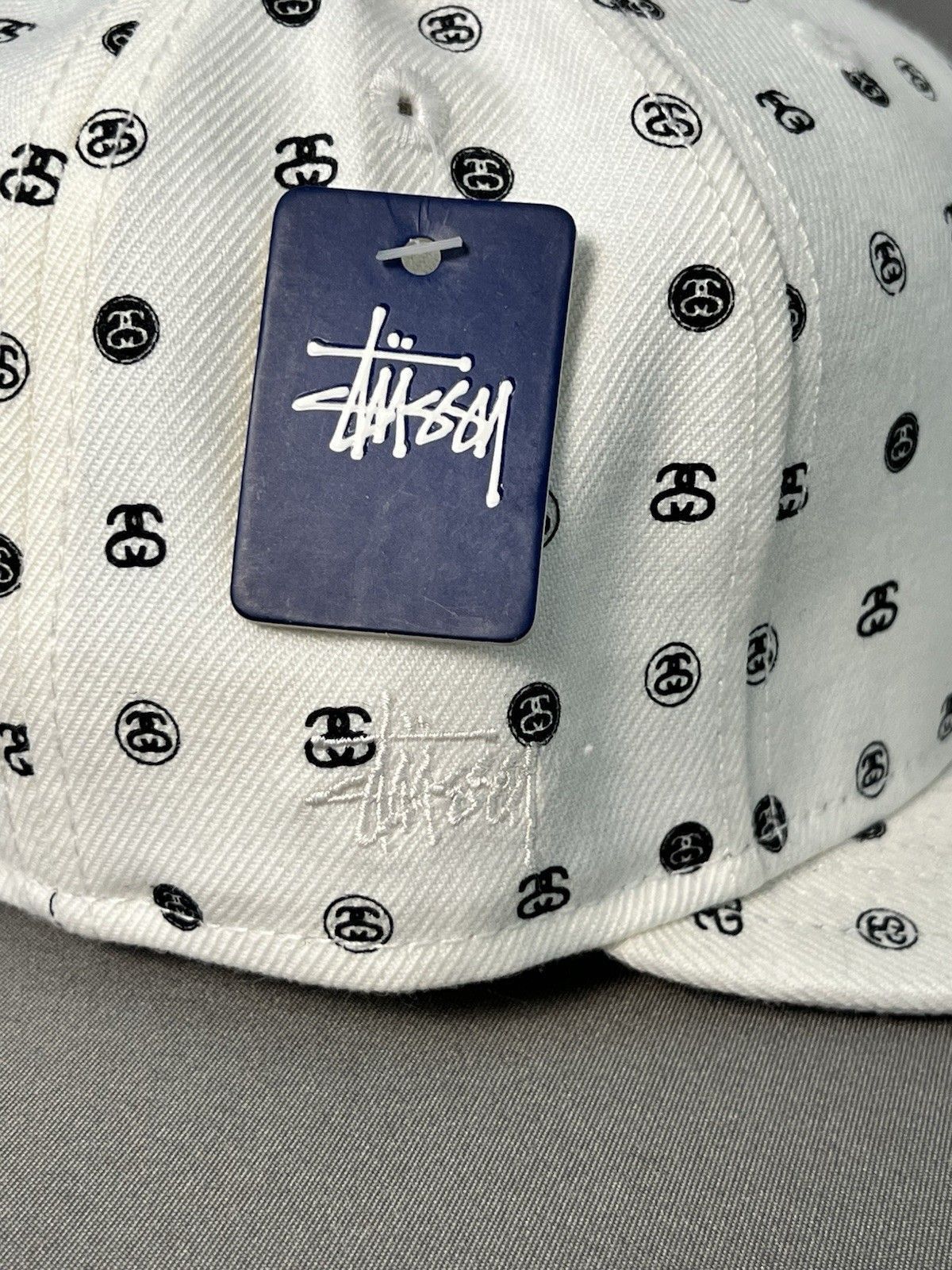 New Era × Stussy Stussy X New Era 59FIFTY Fitted Hat, NWT Size 7 1/4 (57.7cm) Size ONE SIZE - 5 Thumbnail
