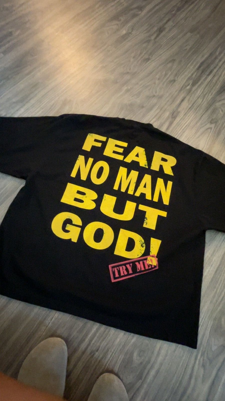 Other Fear no man but God! Size US L / EU 52-54 / 3 - 1 Thumbnail