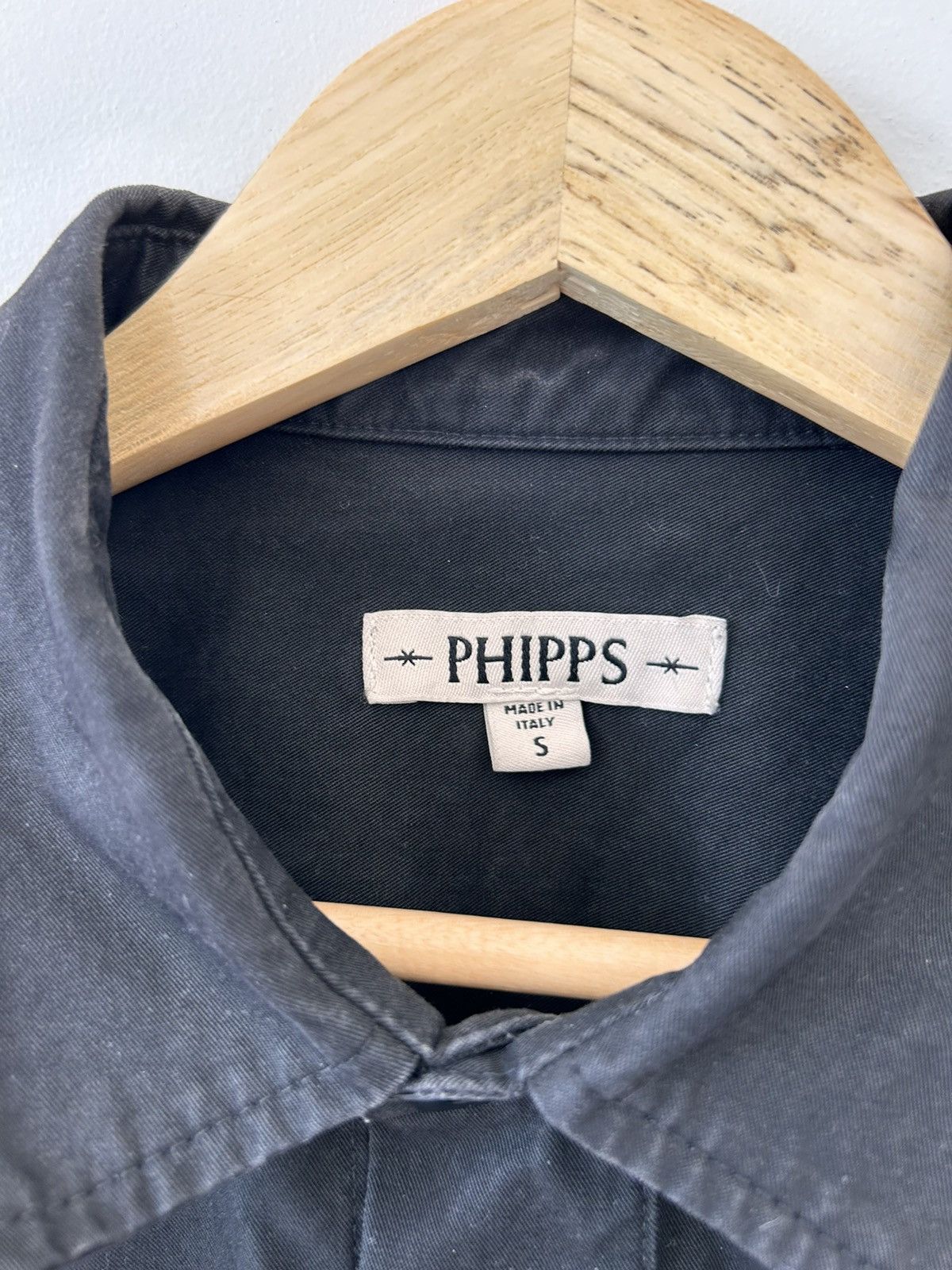 Phipps Phipps black cotton utility jacket Size US L / EU 52-54 / 3 - 2 Thumbnail