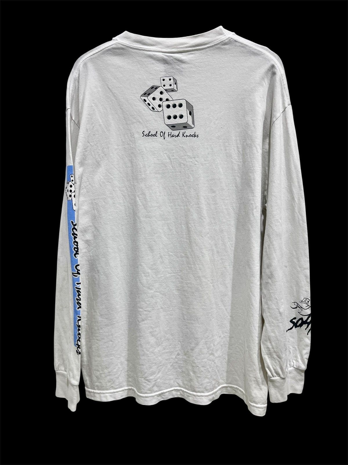 Rap Tees VintageY2K School of Hard Knocks SkateGraphic Fashion Hiphop Size US L / EU 52-54 / 3 - 3 Thumbnail