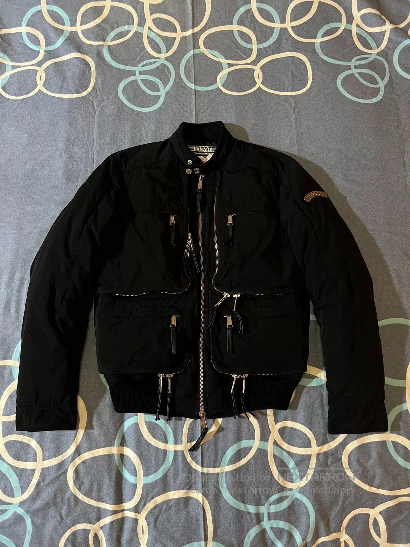 Dsquared2 dsquared2 black zippered down jacket. Size US L / EU 52-54 / 3 - 1 Thumbnail